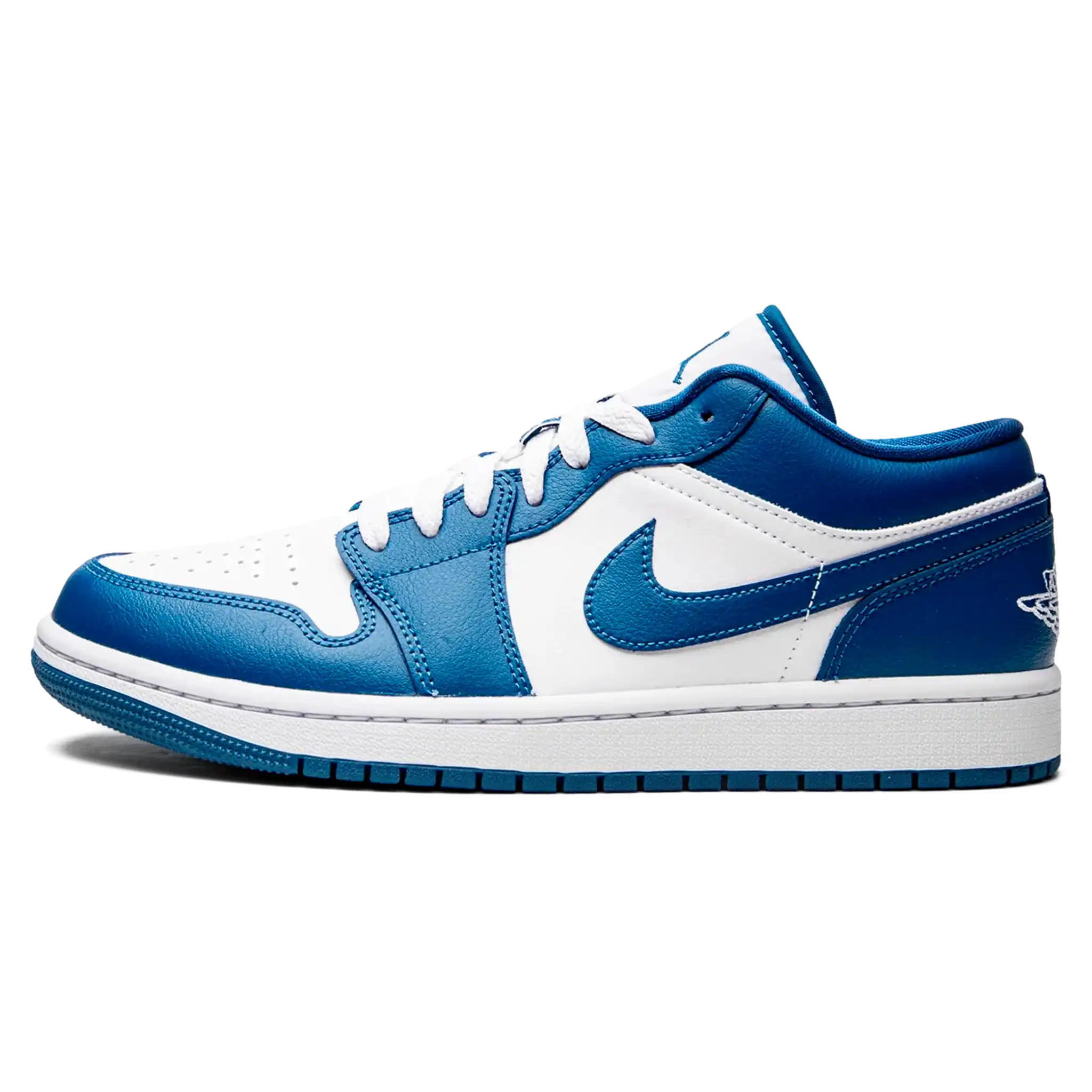 Tênis Air Jordan 1 Low "Marina Blue" Azul - DC0774-114