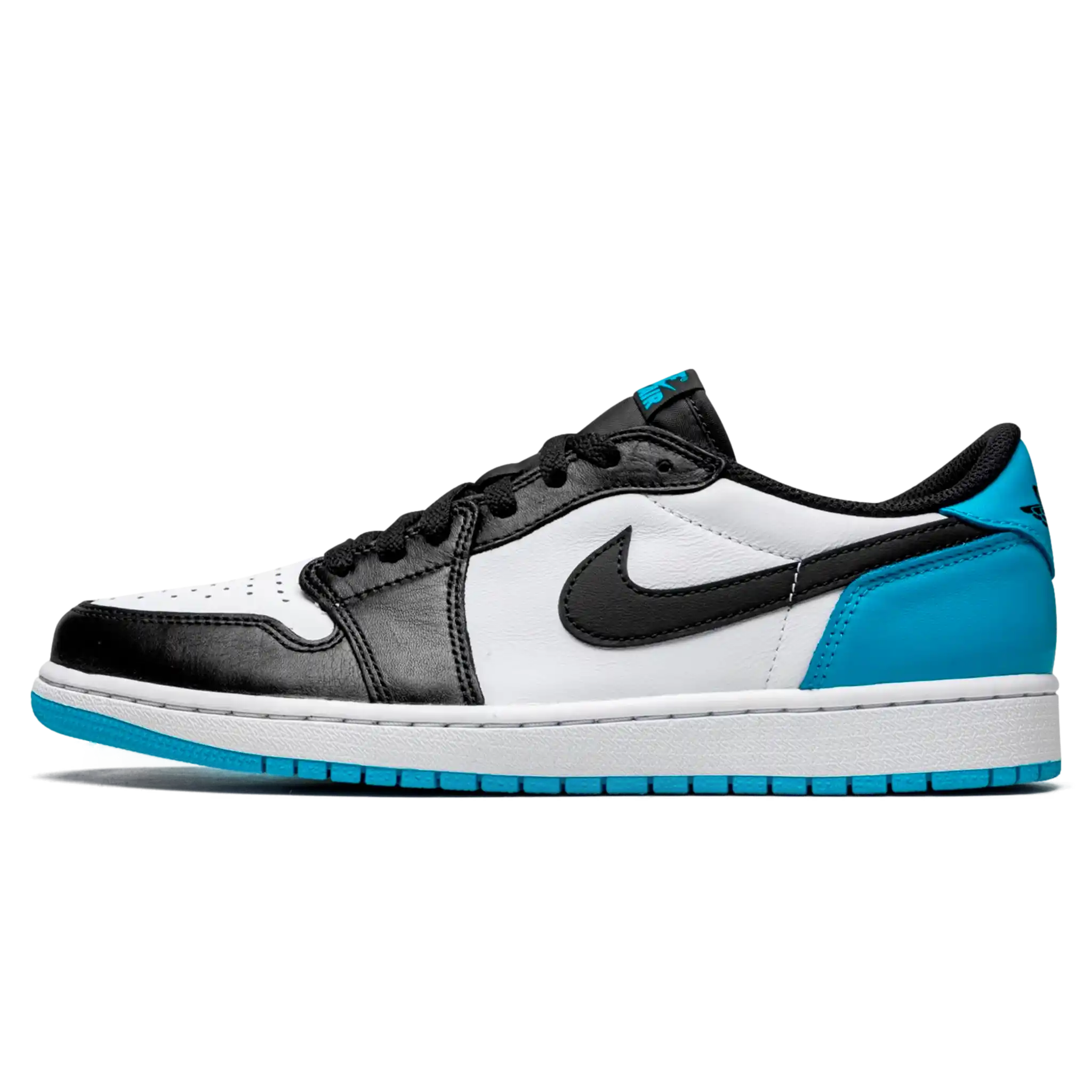 Tênis Air jordan 1 Low "UNC" Azul / Preto - CZ0790-104