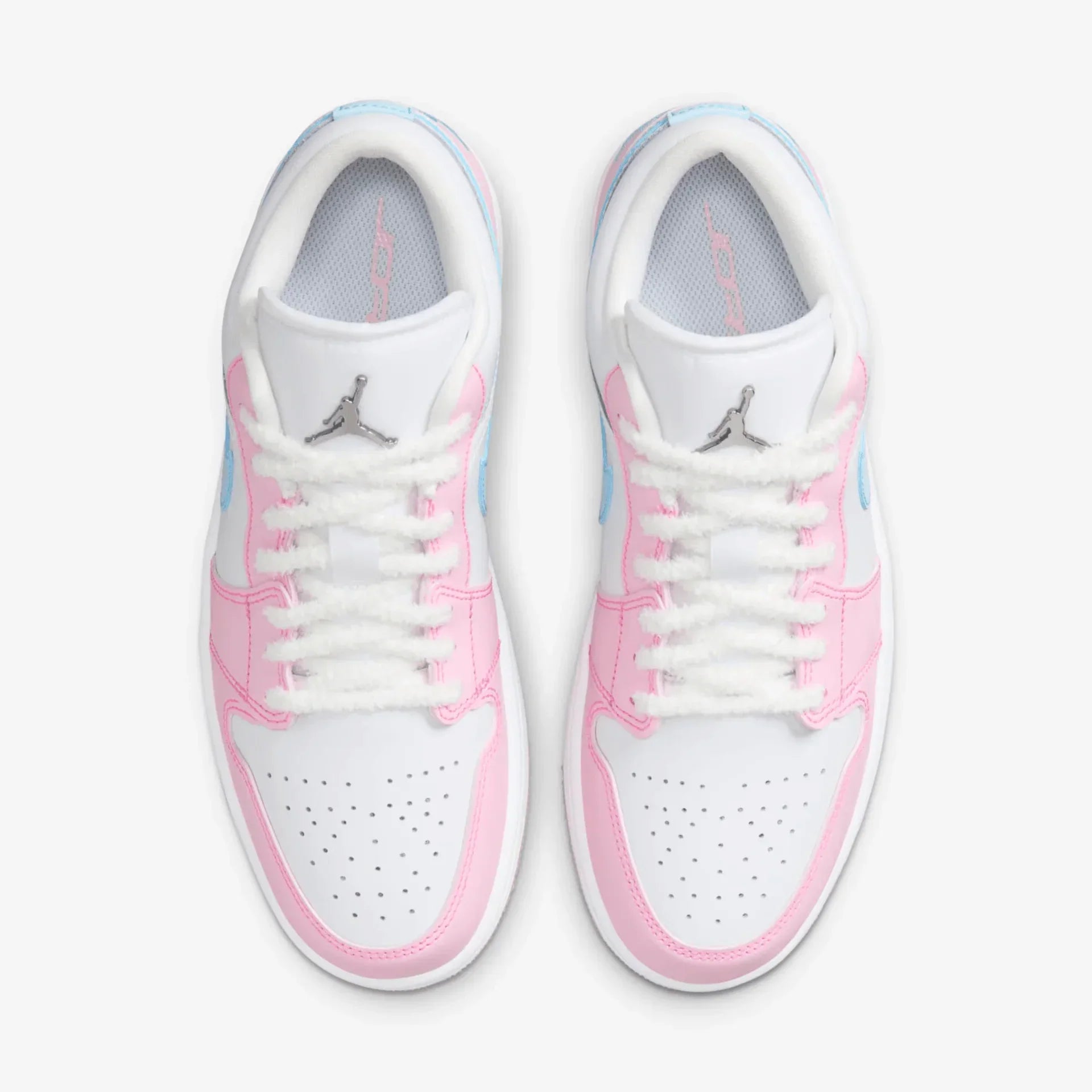 Tênis Air jordan 1 Low Feminino "Paw Print" Rosa - HM3706-141