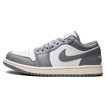 Tênis Air jordan 1 Low Masculino "Vintage Grey" Cinza / Branco - 553558-053