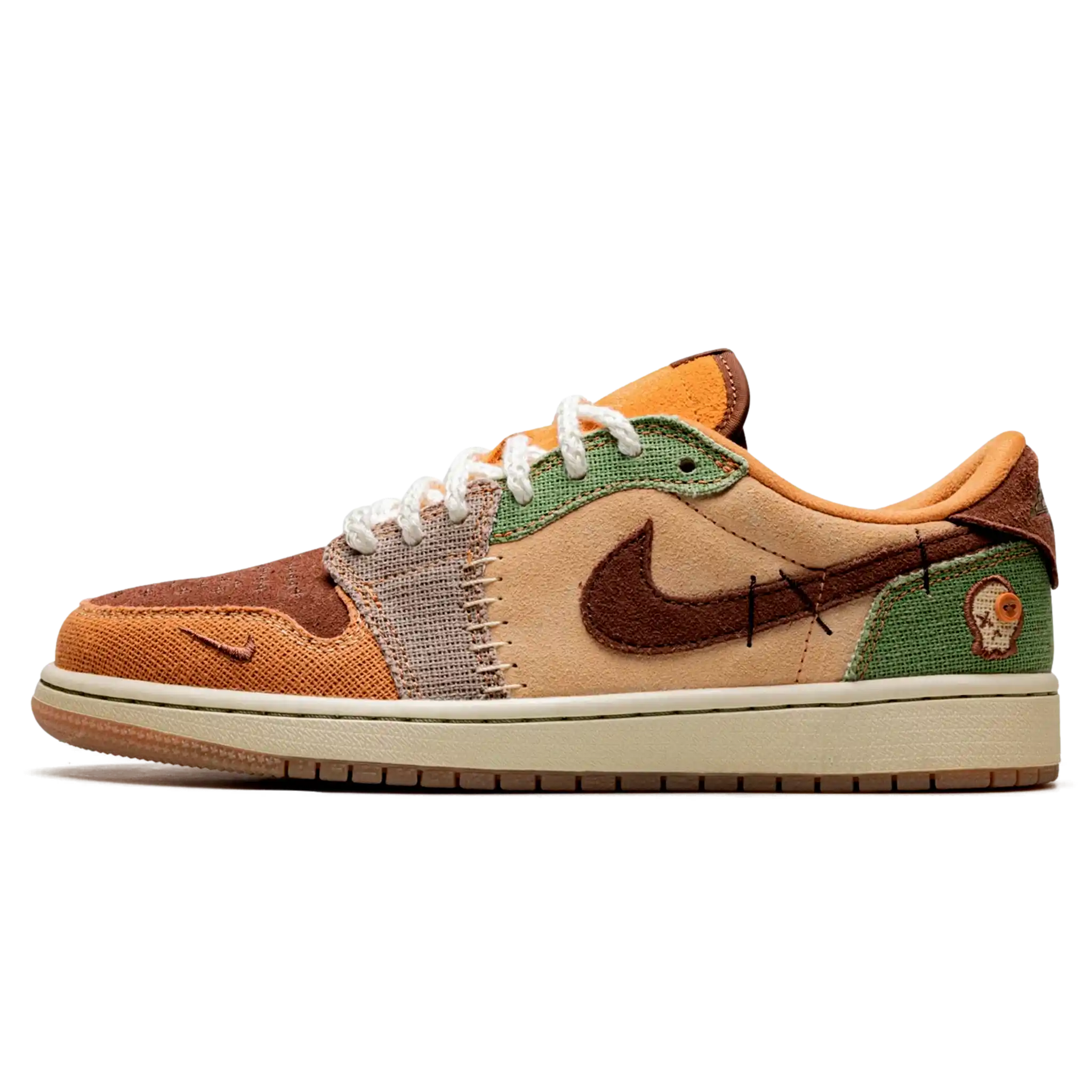 Tênis Air jordan 1 Low Masculino "Voodoo" Marrom / Bege - DZ7292-200