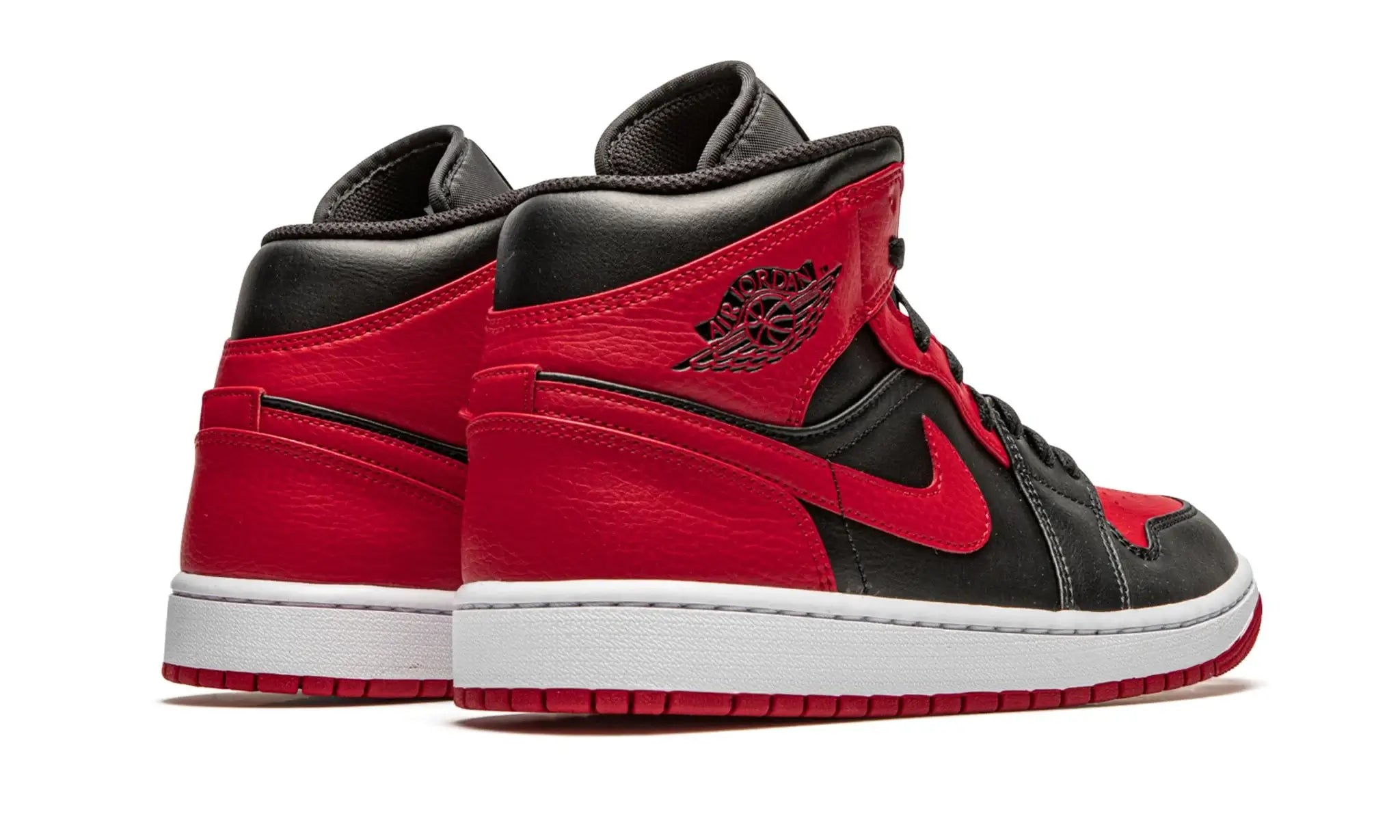 Tênis Air Jordan 1 Mid "Banned" Vermelho / Preto - 554725-074