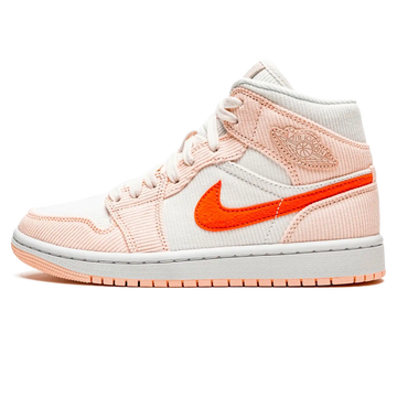 Tênis Air Jordan 1 Mid Feminino "Corduroy" Bege - DA8009-108