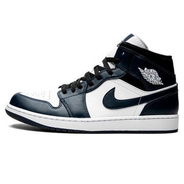 Tênis Air Jordan 1 Mid Feminino "Dark Teal" Azul - 554724-411