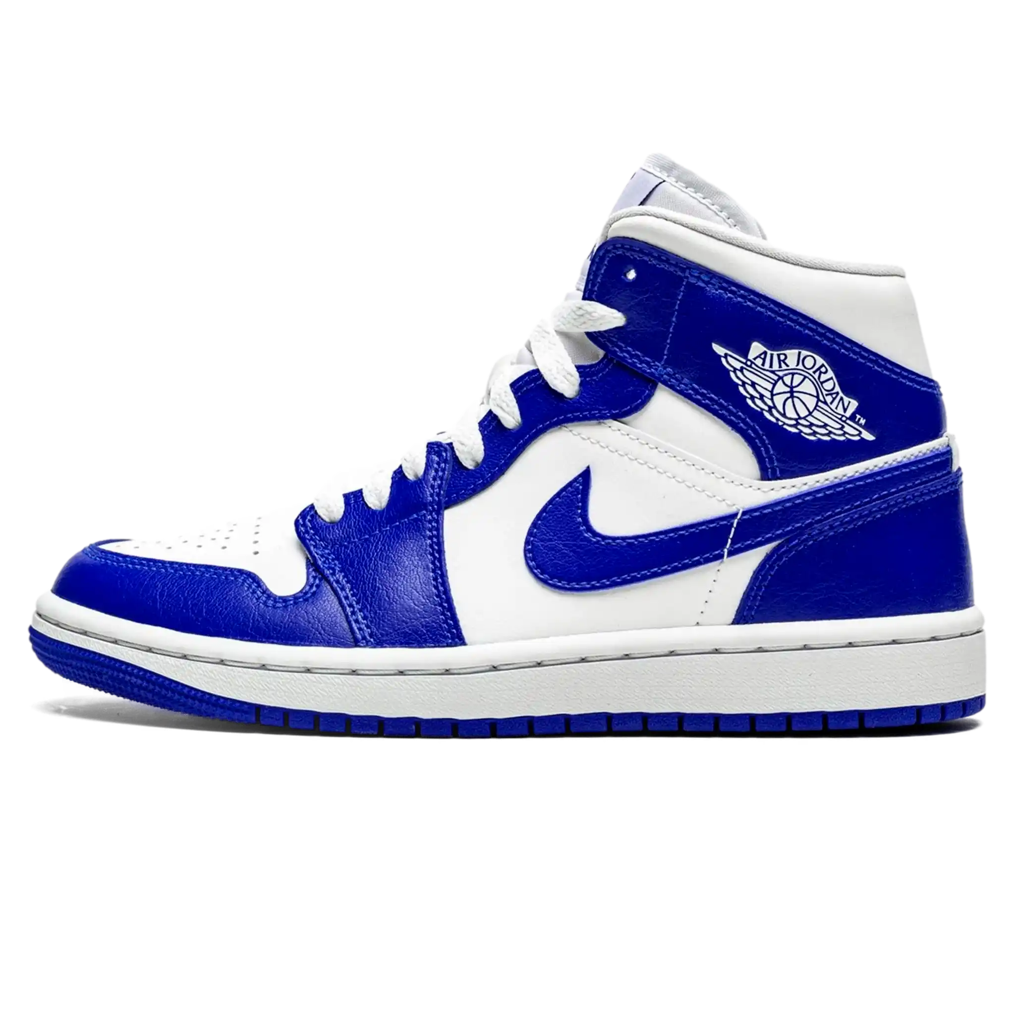 Tênis Air Jordan 1 Mid Feminino "Kentucky" Azul - BQ6472-104