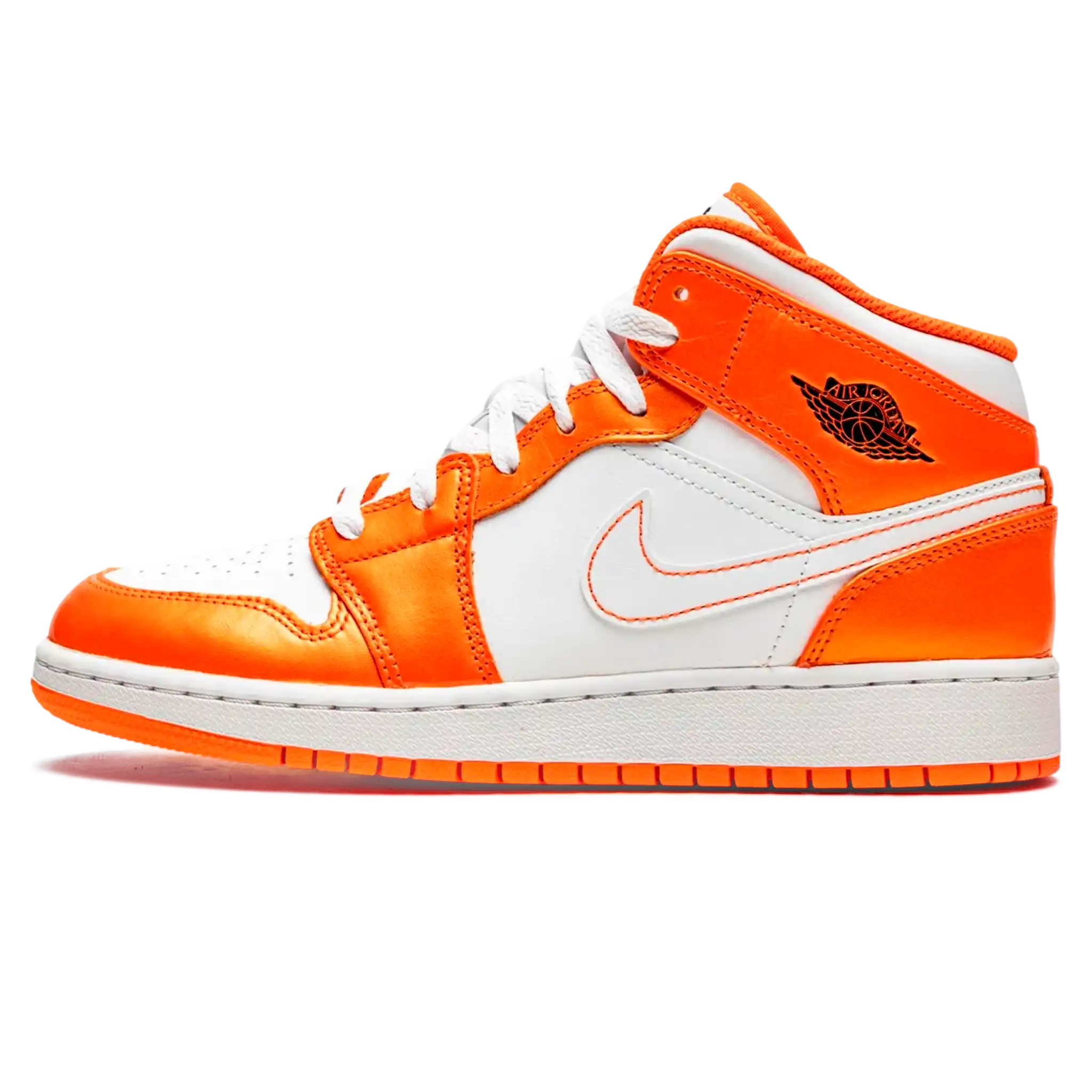 Tênis Air Jordan 1 Mid "Metallic Orange" Laranja - DM3531-800