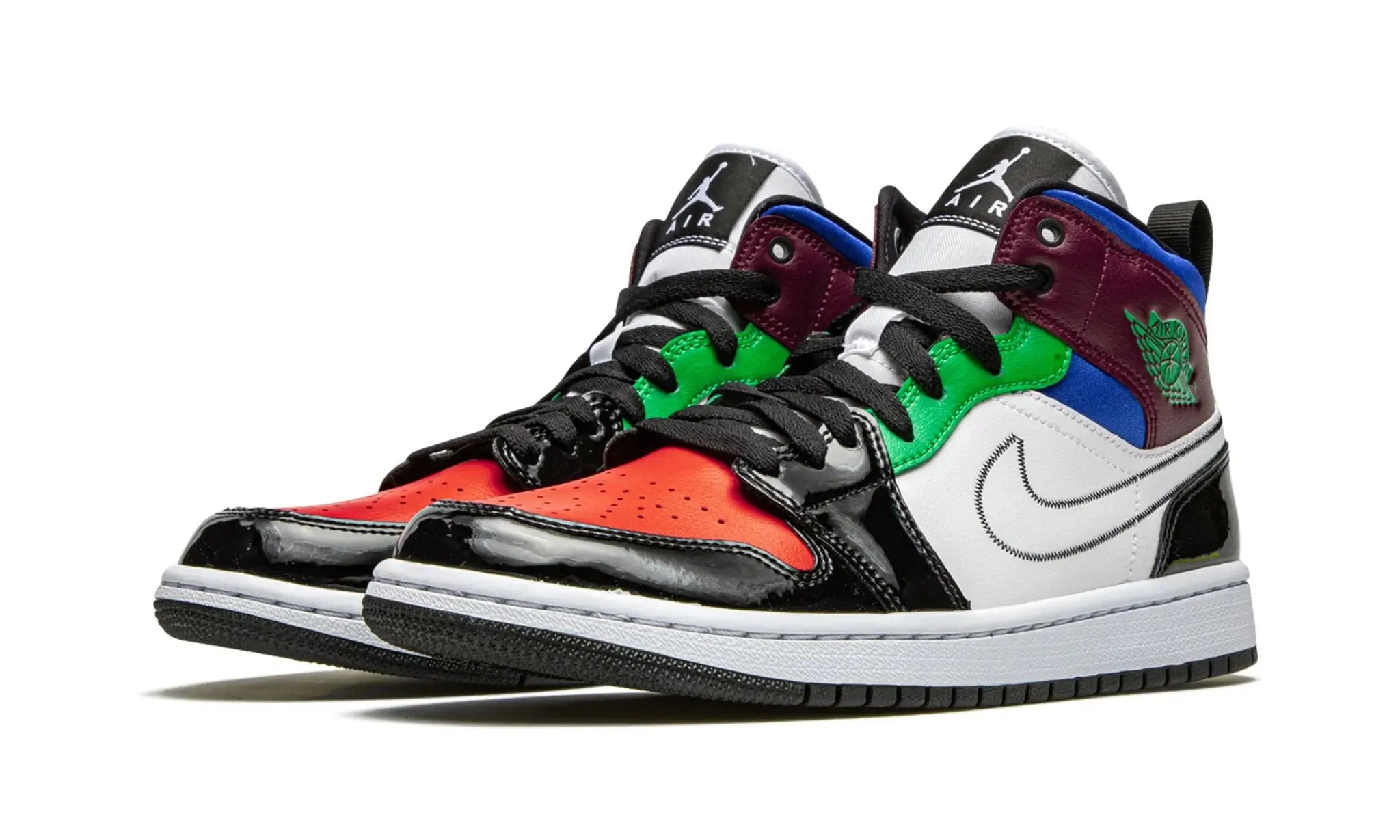 Tênis Air Jordan 1 Mid Feminino "Multicolor" - DB5454-001