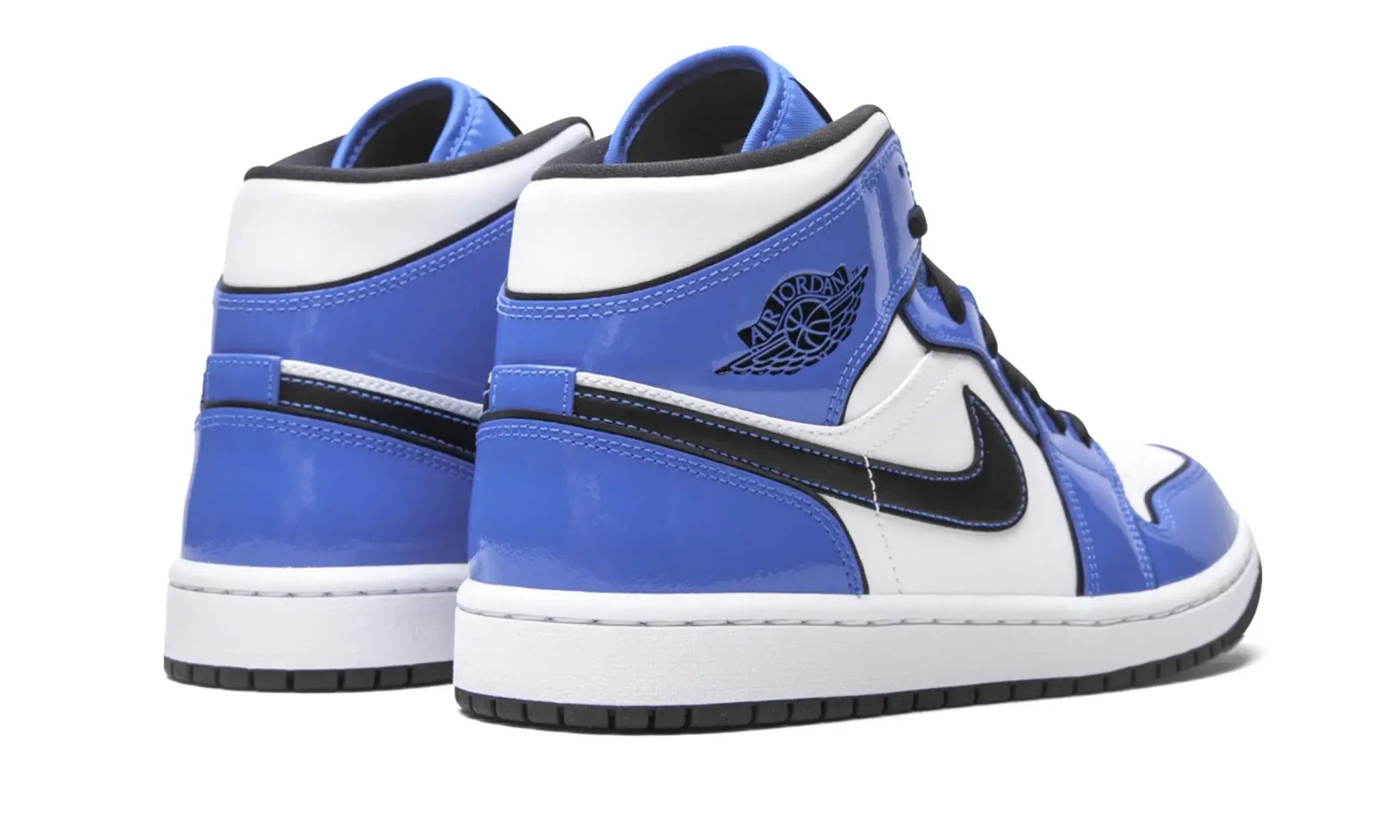 Tênis Air Jordan 1 Mid Feminino "Signal Blue" Azul - BQ6931-402
