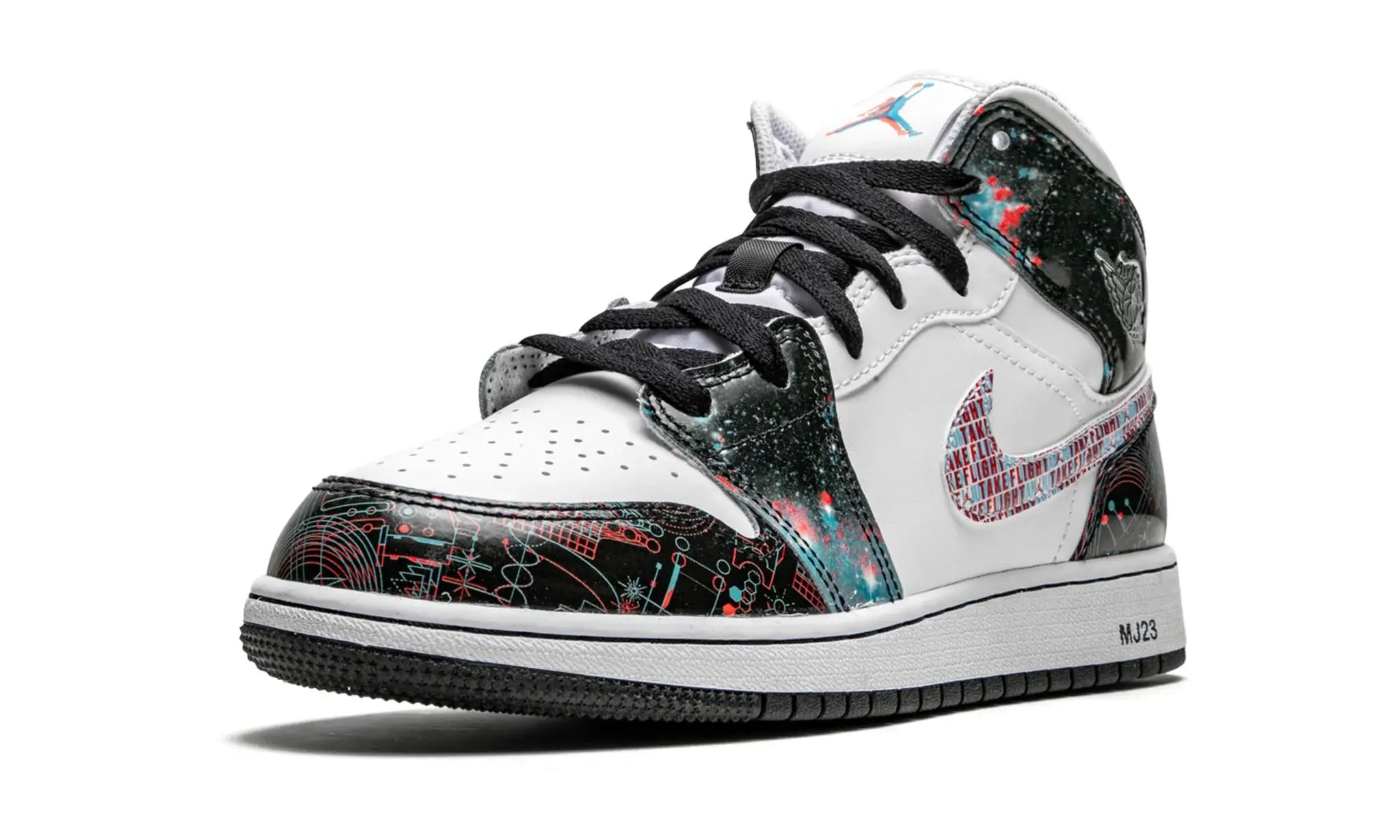 Tênis Air Jordan 1 Mid "Take Flight" Azul - BQ6931-114