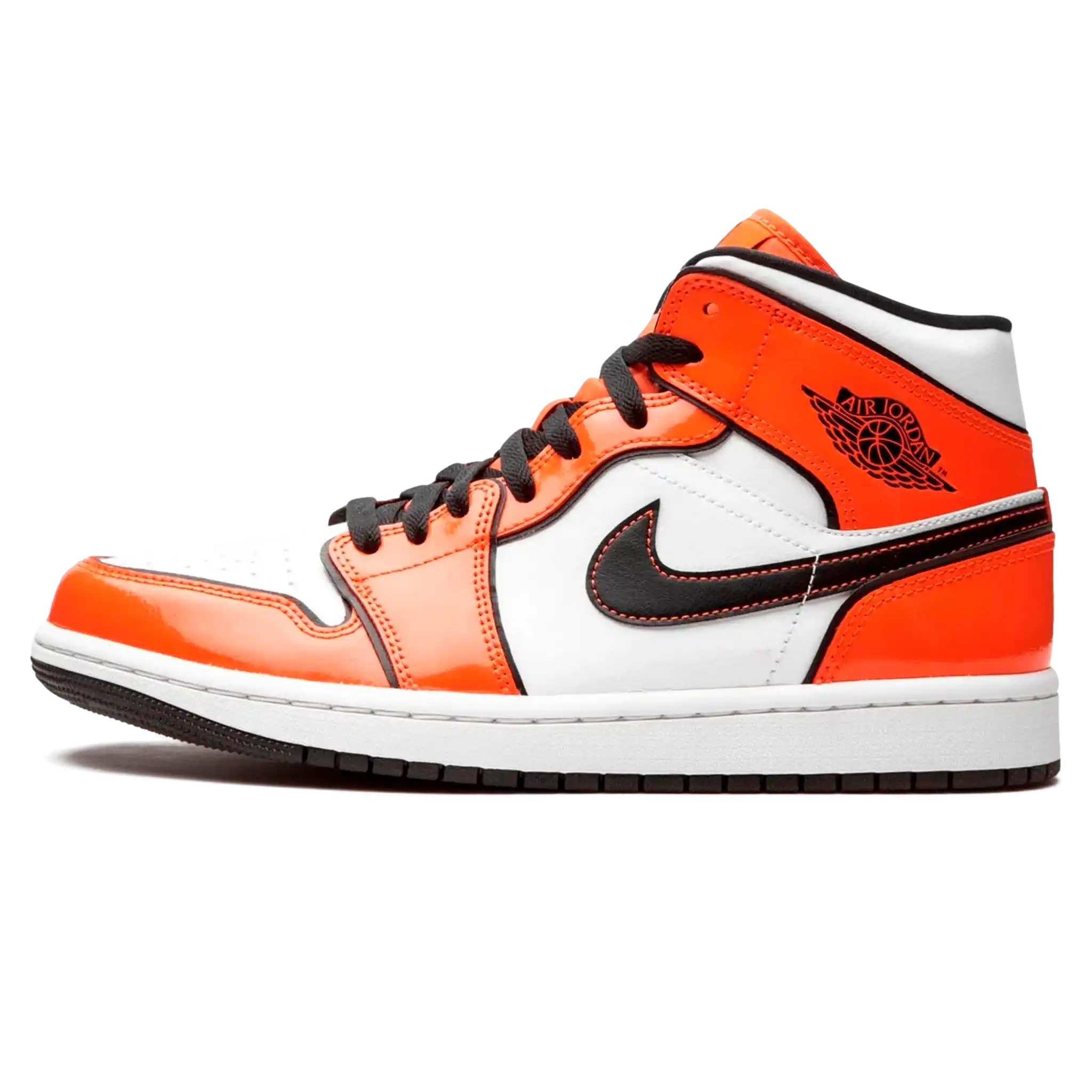 Tênis Air Jordan 1 Mid Feminino "Turf Orange" Laranja - BQ6931-802