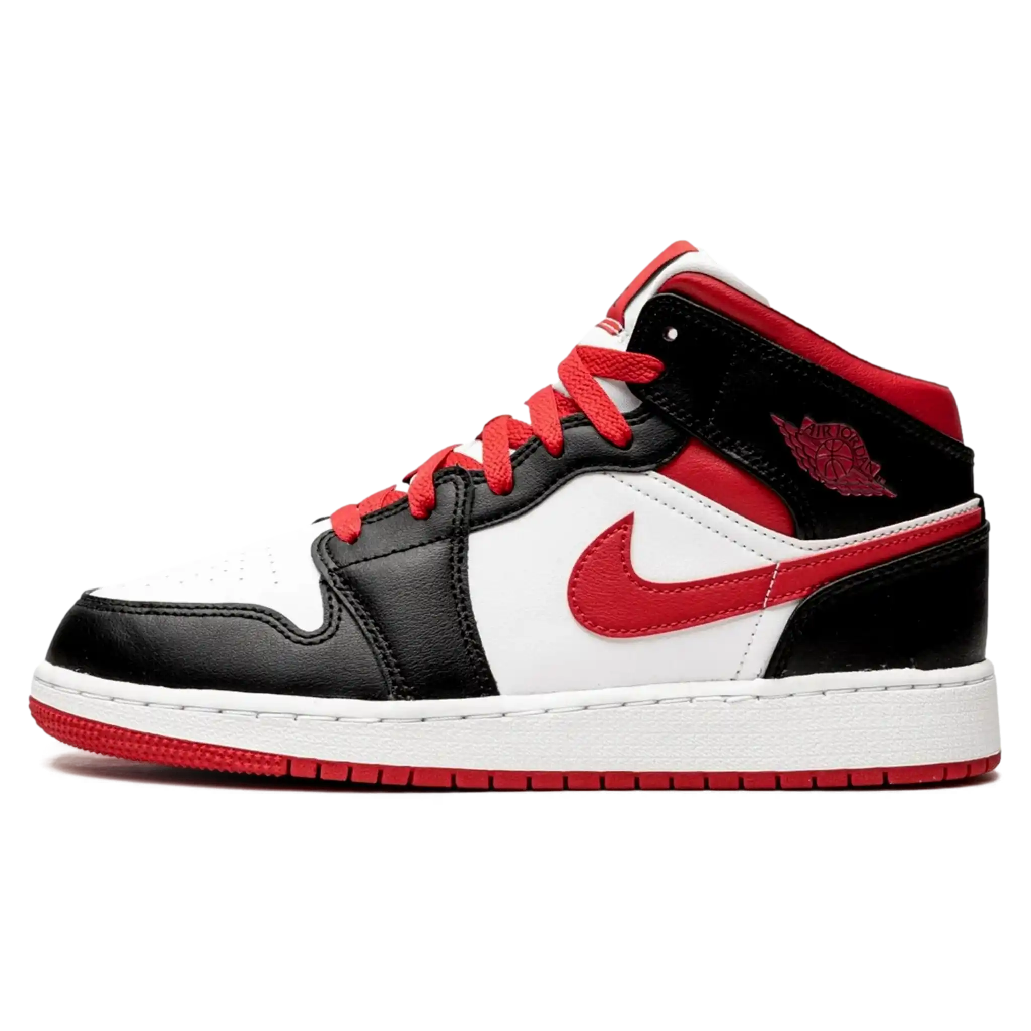 Tênis Air Jordan 1 Mid "Very Berry" Rosa / Preto - 554725-016