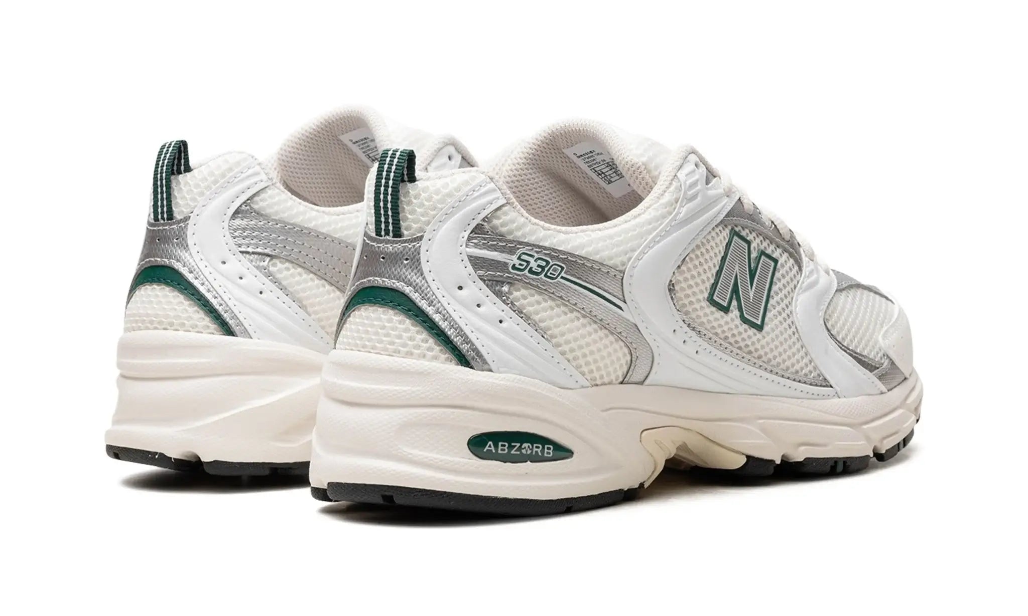 Tênis New Balance 530 "Sea Salt Marsh Green" Branco / Verde - MR530SX