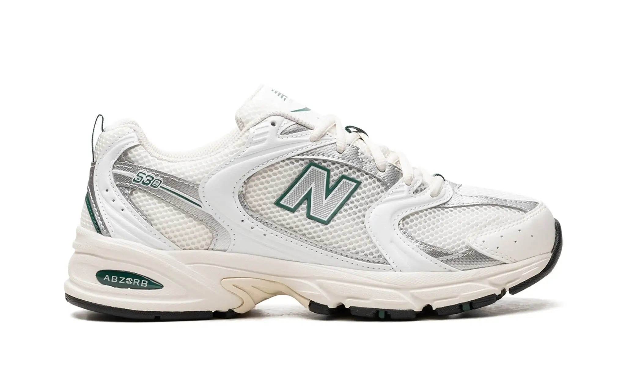Tênis New Balance 530 "Sea Salt Marsh Green" Branco / Verde - MR530SX