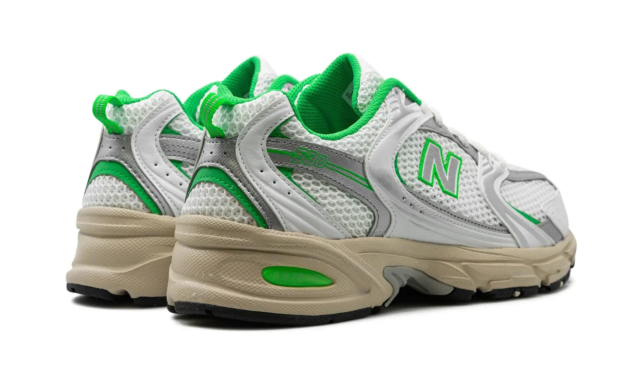 Tênis New Balance 530 "White Palm Leaf" Branco / Verde - MR530EC