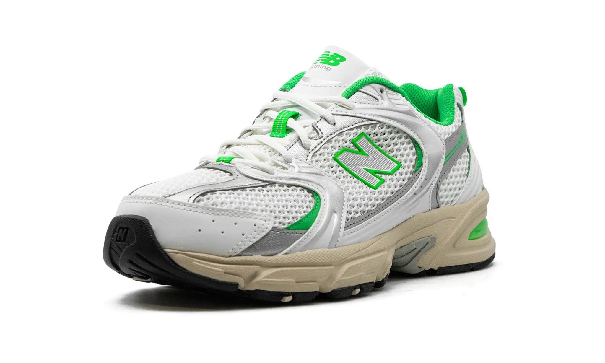 Tênis New Balance 530 "White Palm Leaf" Branco / Verde - MR530EC