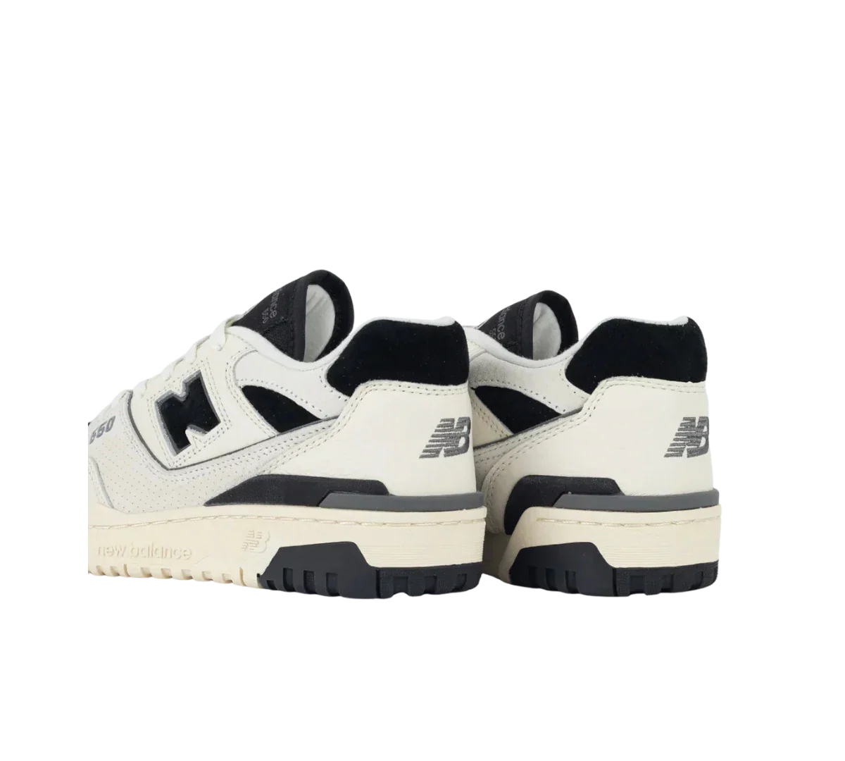 Tênis New Balance 550 'Sea Salt Black' Preto / Branco - BB550LEG