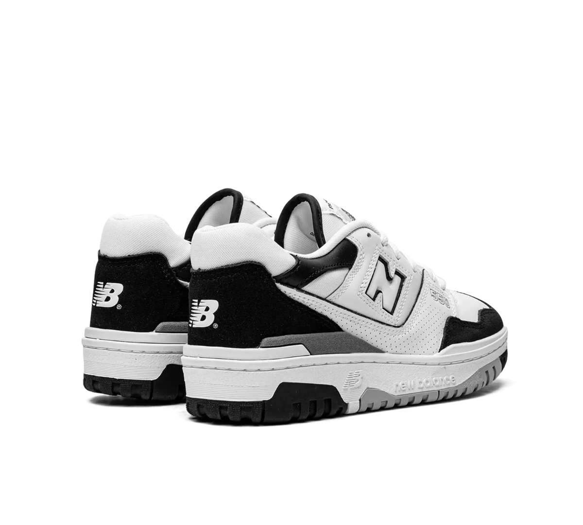 Tênis New Balance 550 'White Black Rain Cloud' Branco / Preto - BB550NCA