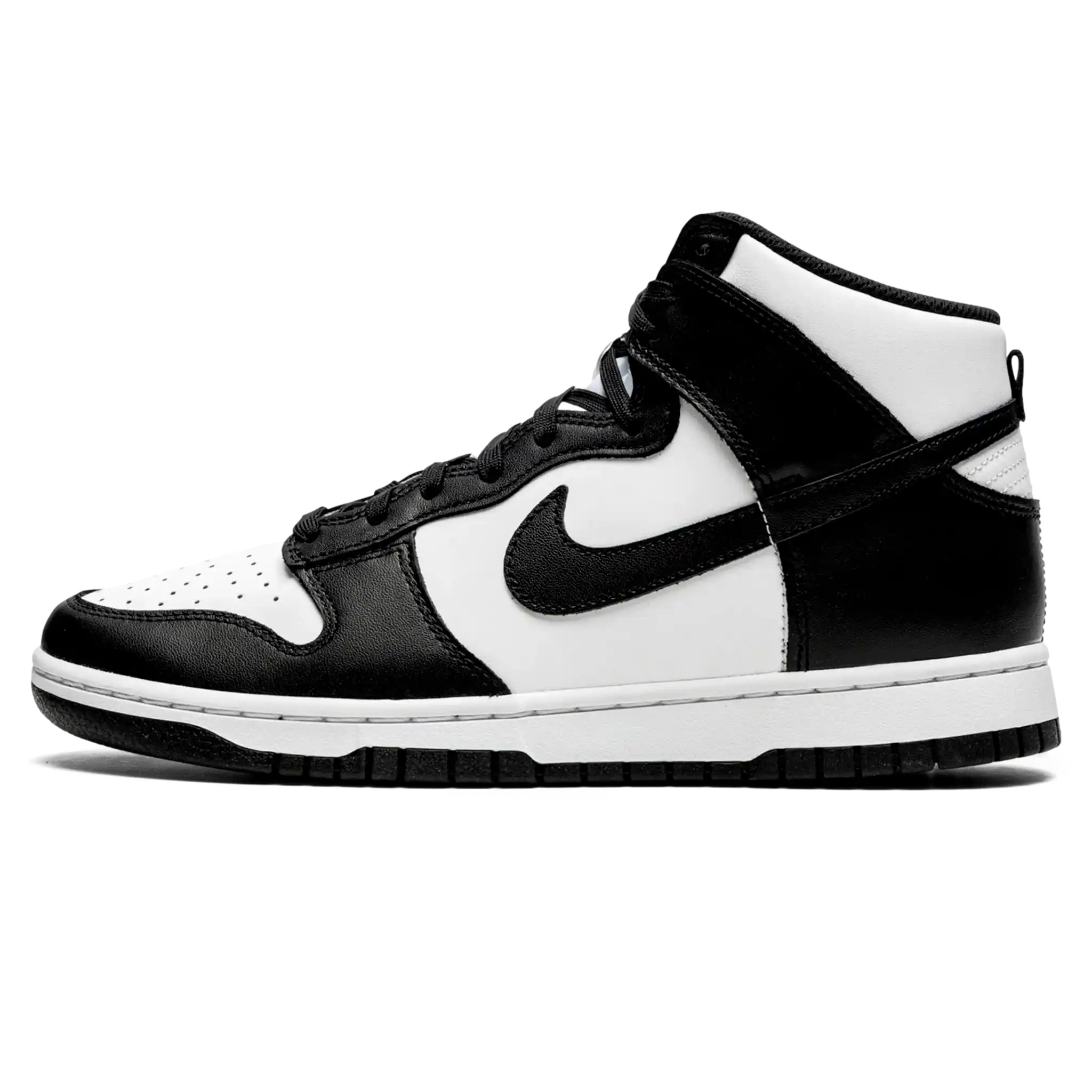 Tênis Nike Dunk High Feminino "Black and White" - DD1399-105