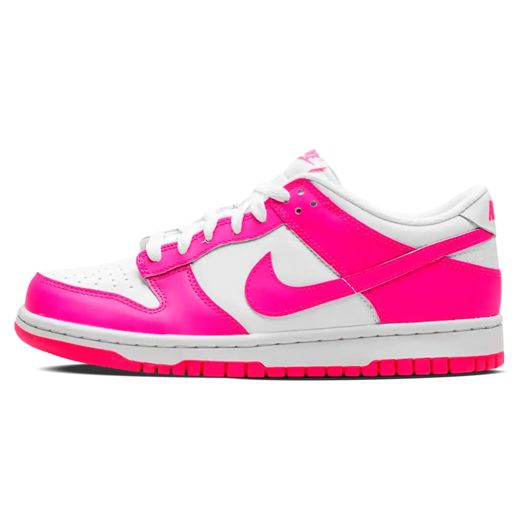 Tênis Nike Dunk Low Feminino "Laser Fuchsia" Rosa - FB9109-102