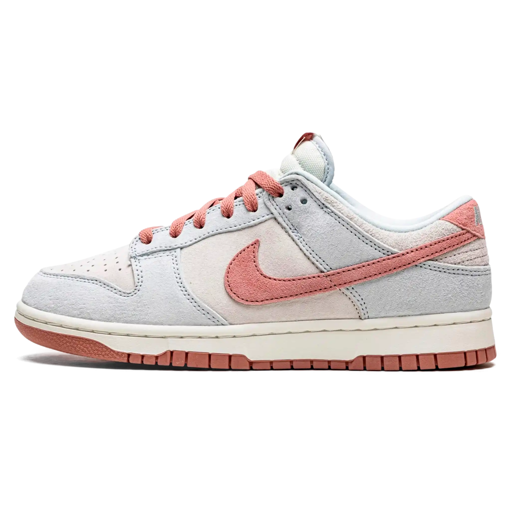 Tênis Nike Dunk Low Masculino "Fossil Rose" Cinza - DH7577-001