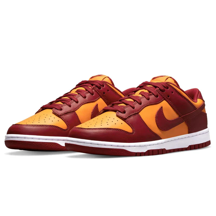 Tênis Nike Dunk Low "Championship Gold" Vermelho / Amarelo - DD1391-701