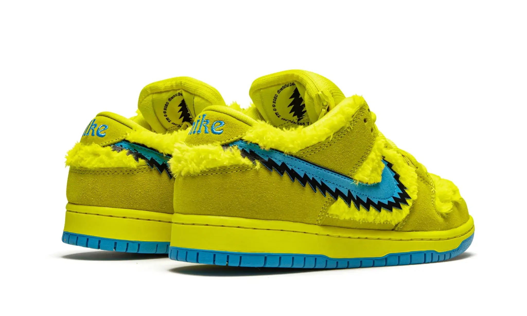 Tênis Nike Dunk Low SB x Grateful Dead "Yellow Bear" Amarelo - CJ5378-700