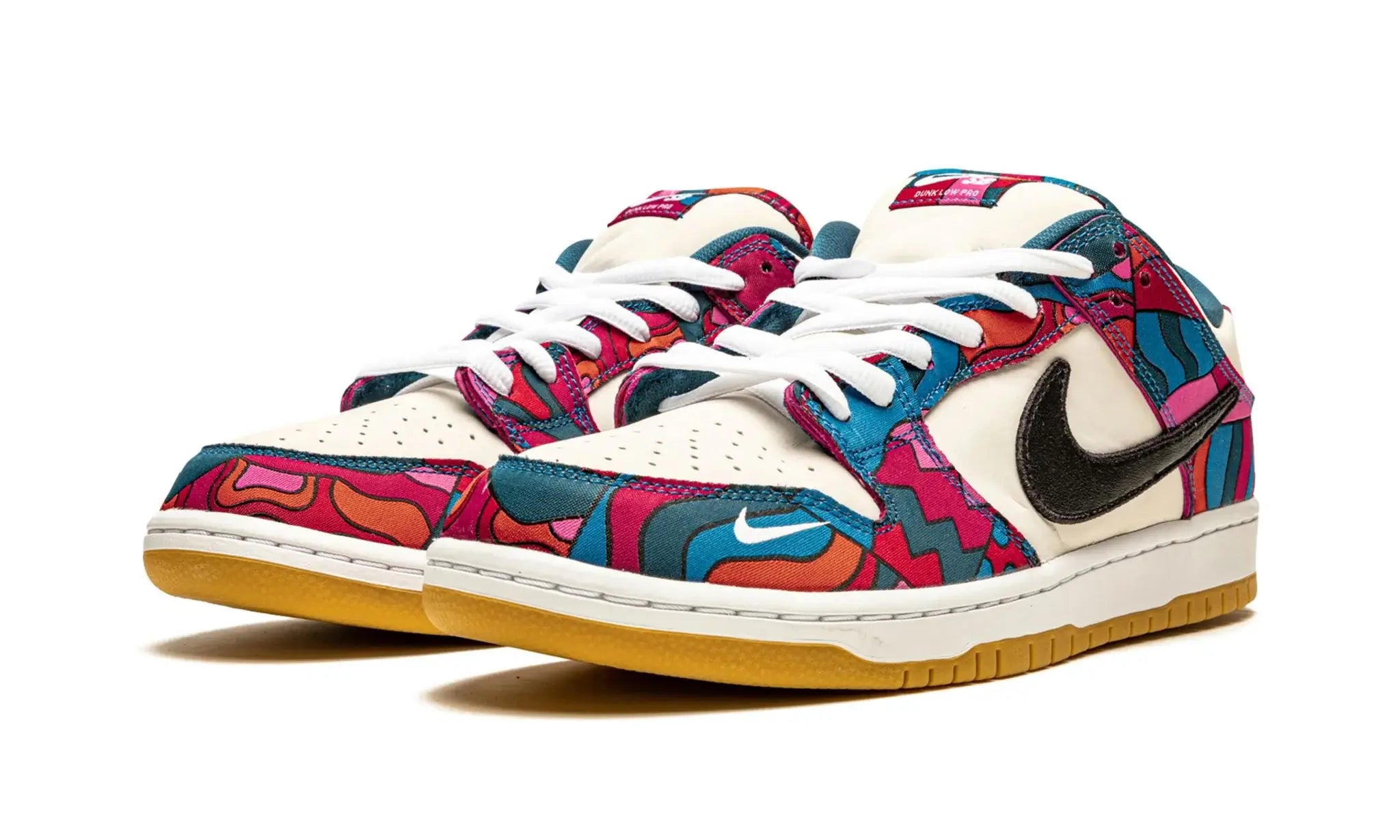 Tênis Nike Dunk Low SB x Parra "Abstract Art" Colorido - DH7695-600