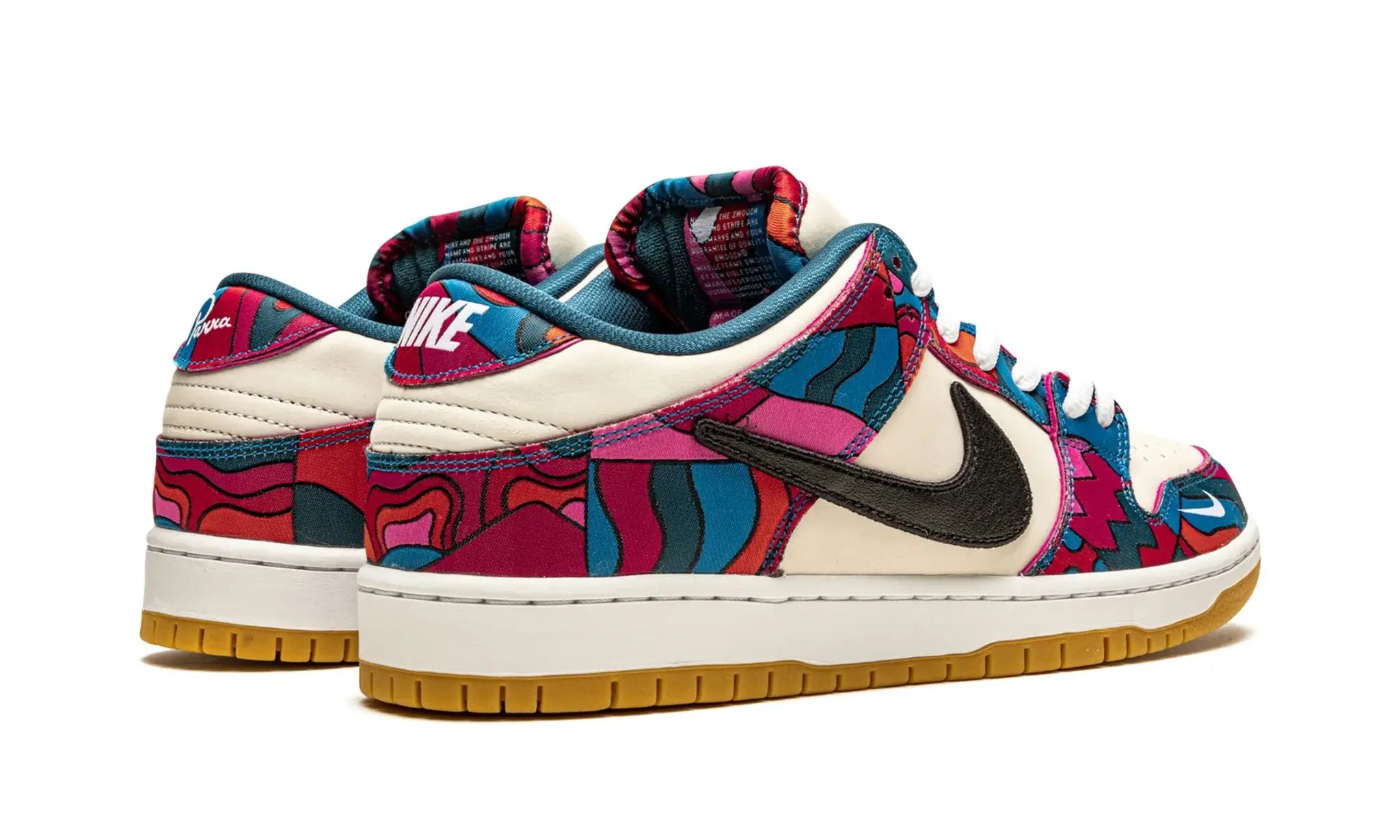Tênis Nike Dunk Low SB x Parra "Abstract Art" Colorido - DH7695-600