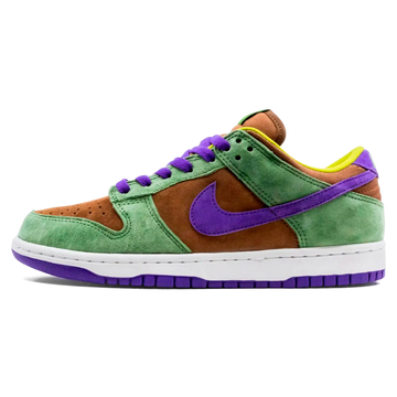 Tênis Nike Dunk Low "Veneer" Verde / Roxo - DA1469-200