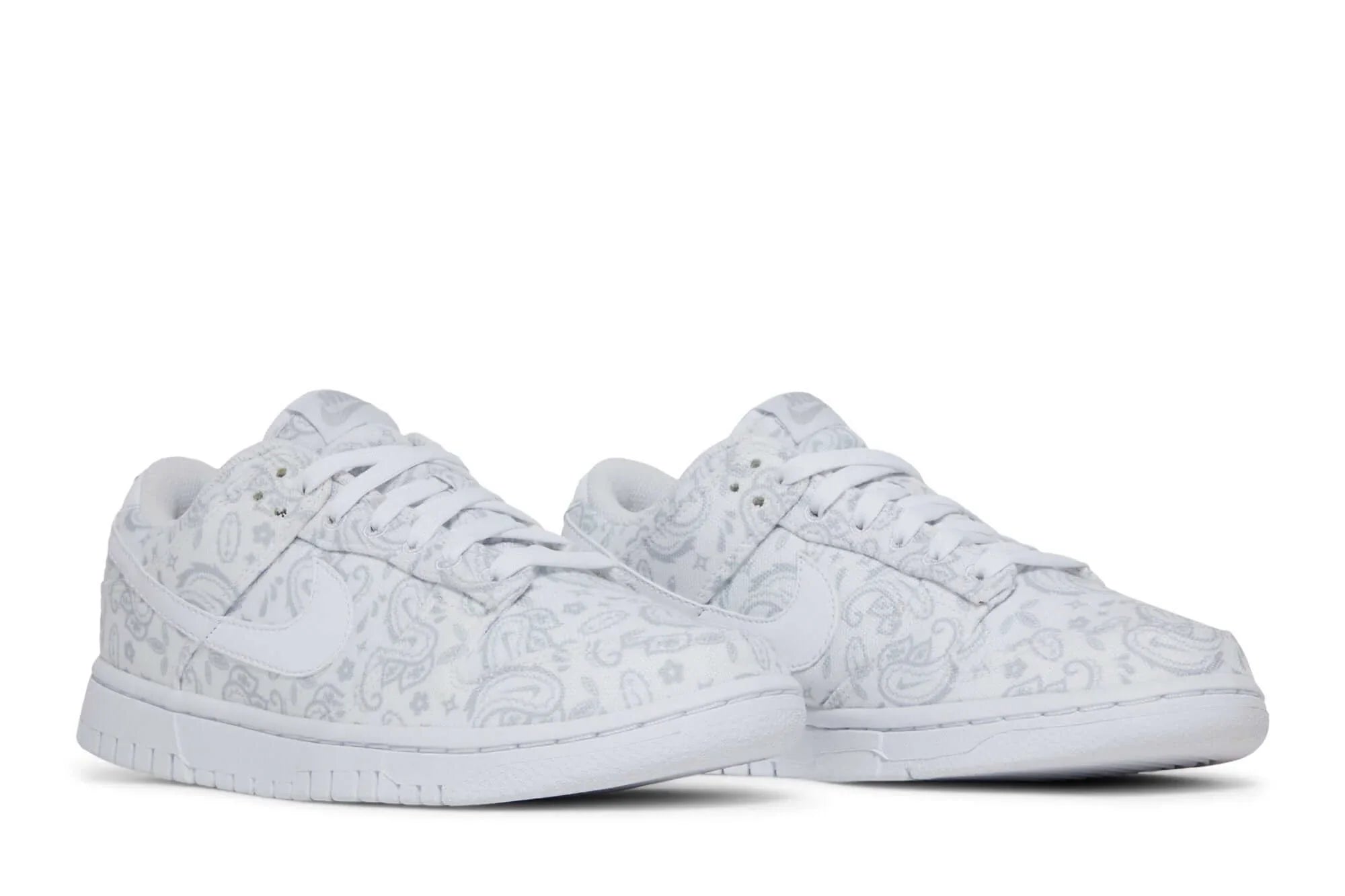 Nike Dunk Low White Paisley Branco