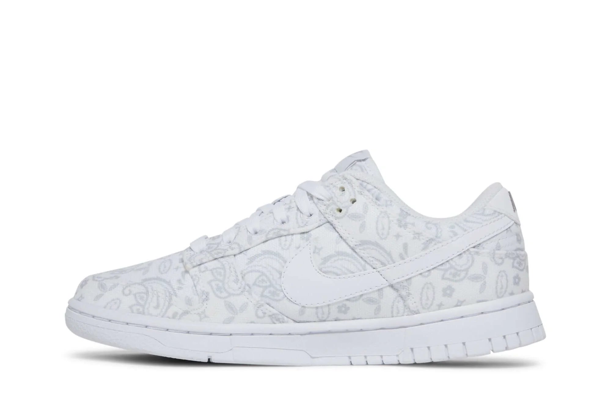 Nike Dunk Low White Paisley Branco