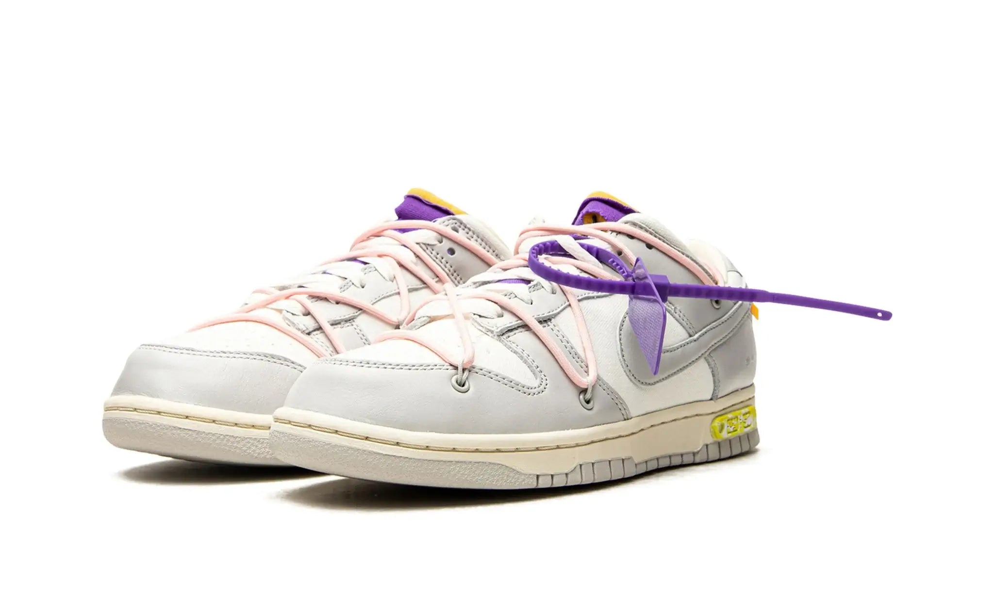 Tênis Nike Dunk Low x Off-White "Lot 24" - DM1602-119