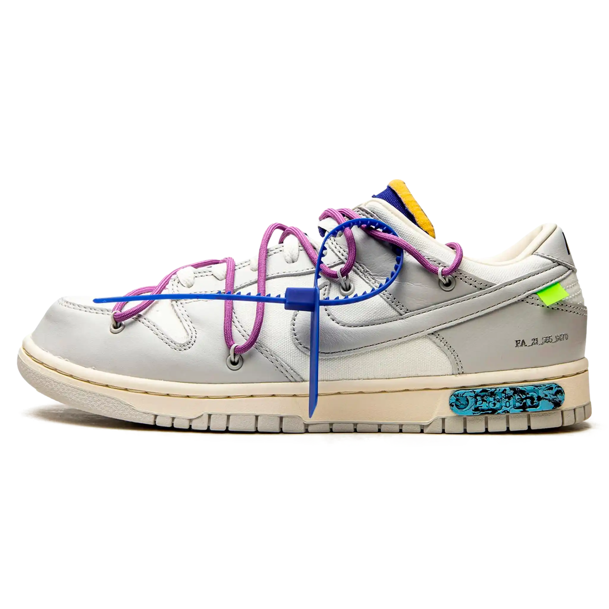 Tênis Nike Dunk Low x Off-White "Lot 48" - DM1602-107