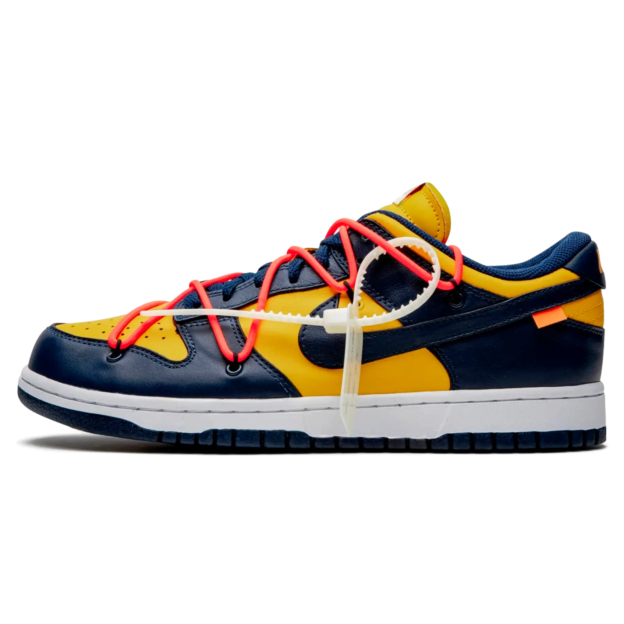 Tênis Nike Dunk Low x Off-White "Michigan" - CT0856-700