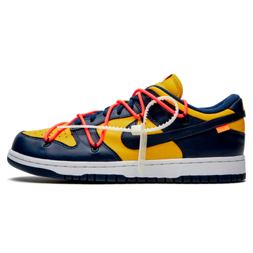 Tênis Nike Dunk Low x Off-White "Michigan" - CT0856-700