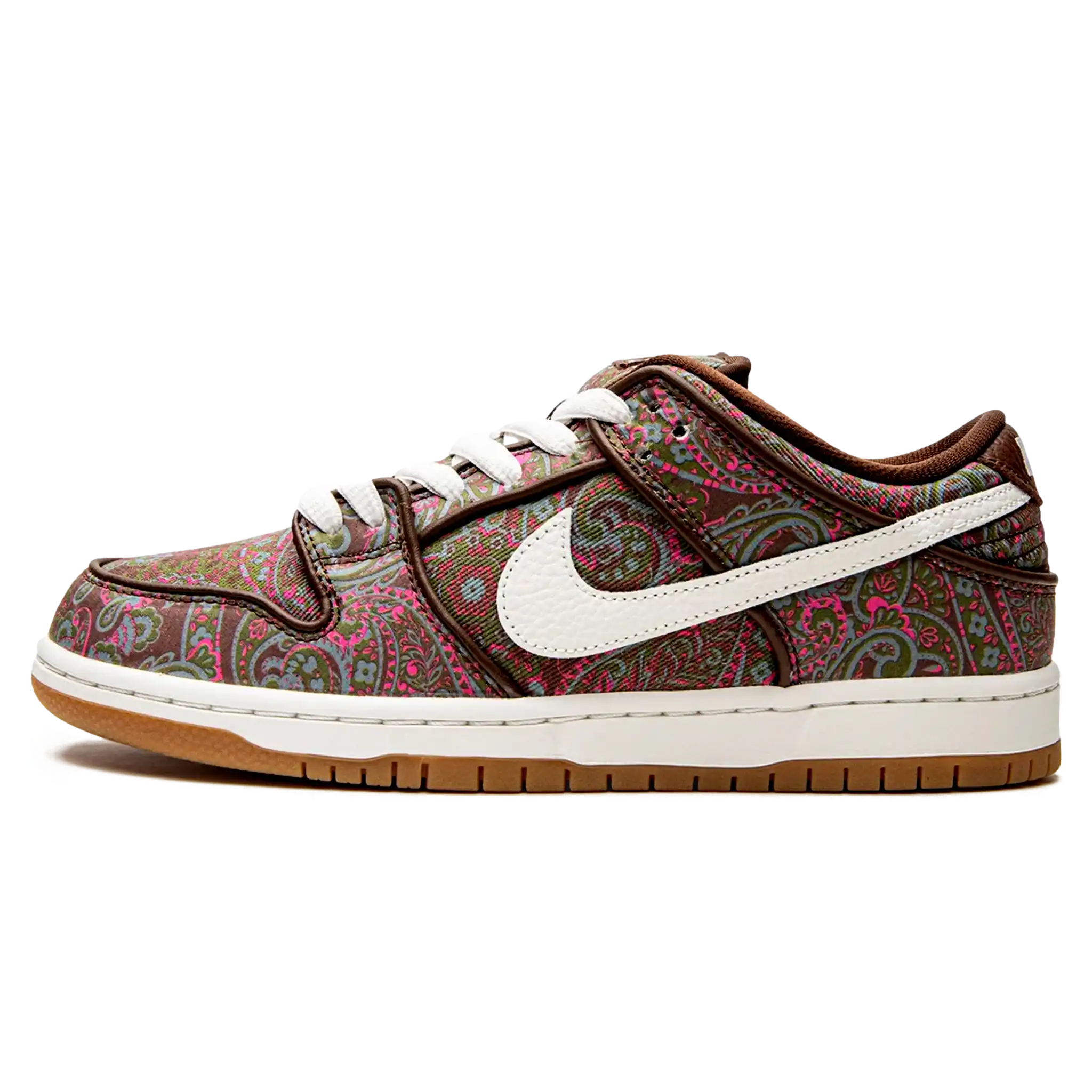 Tênis Nike Dunk Low SB "Paisley Brown" Marrom - DH7534-200