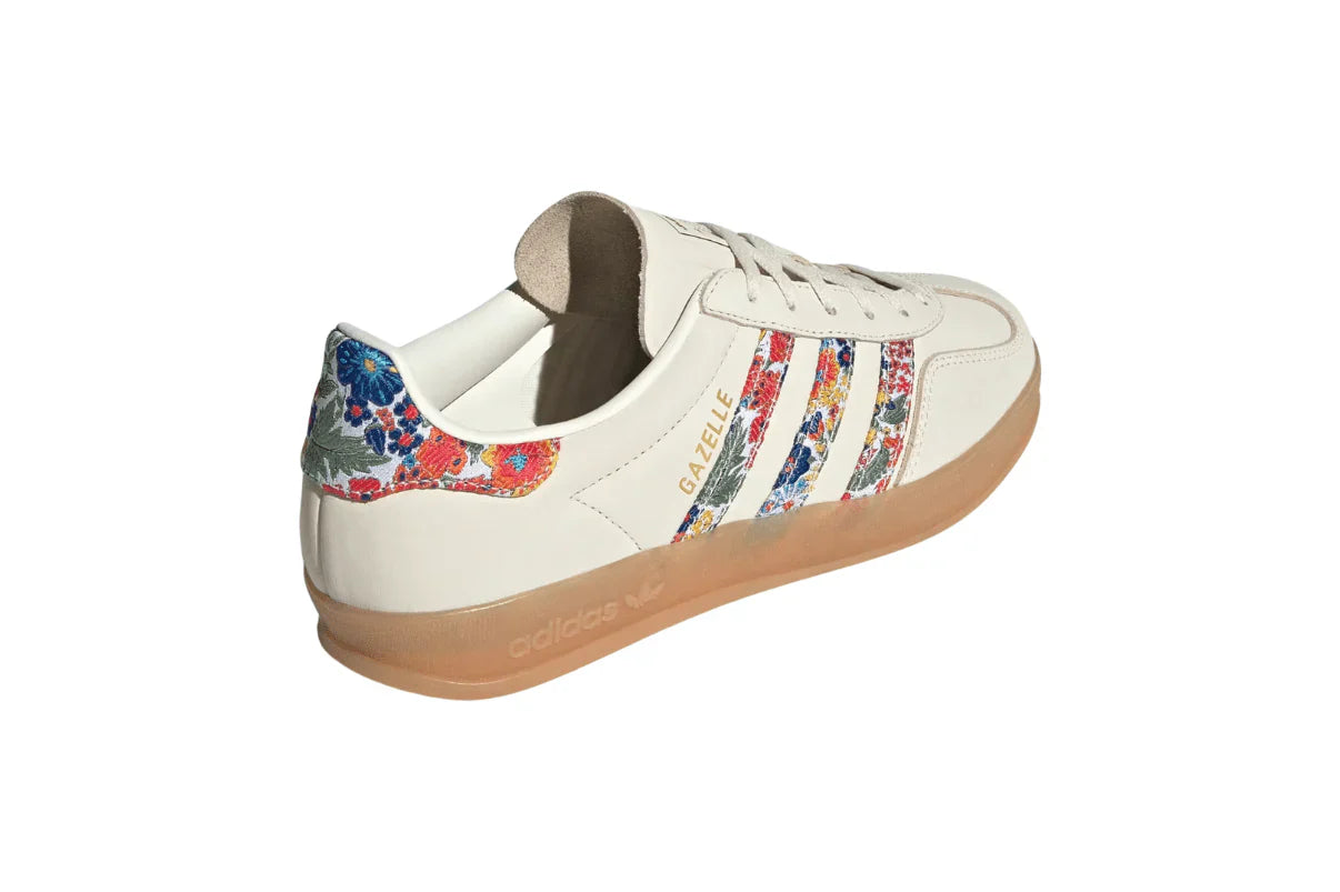 Adidas Gazelle Indoor Liberty London Floral Embroidery Stripes Multi-Color