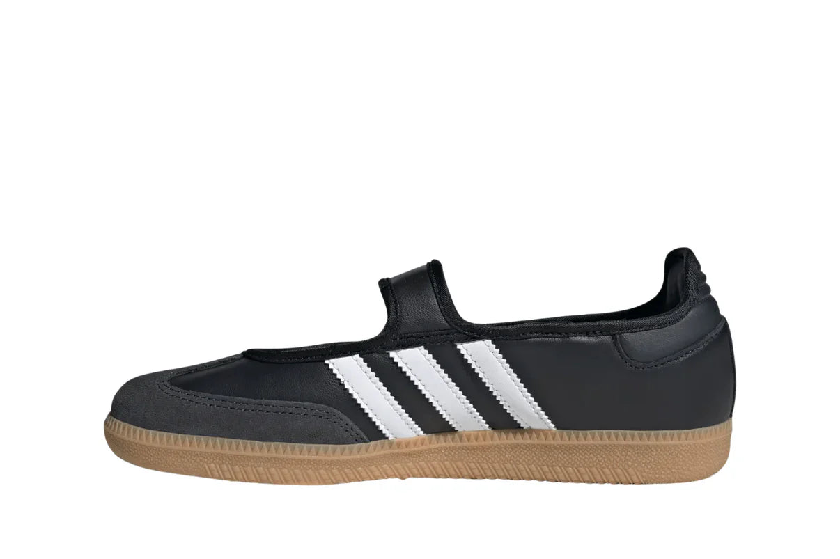 Adidas Samba Jane 'Black White Gum' Preto