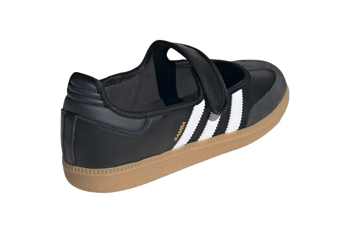 Adidas Samba Jane 'Black White Gum' Preto