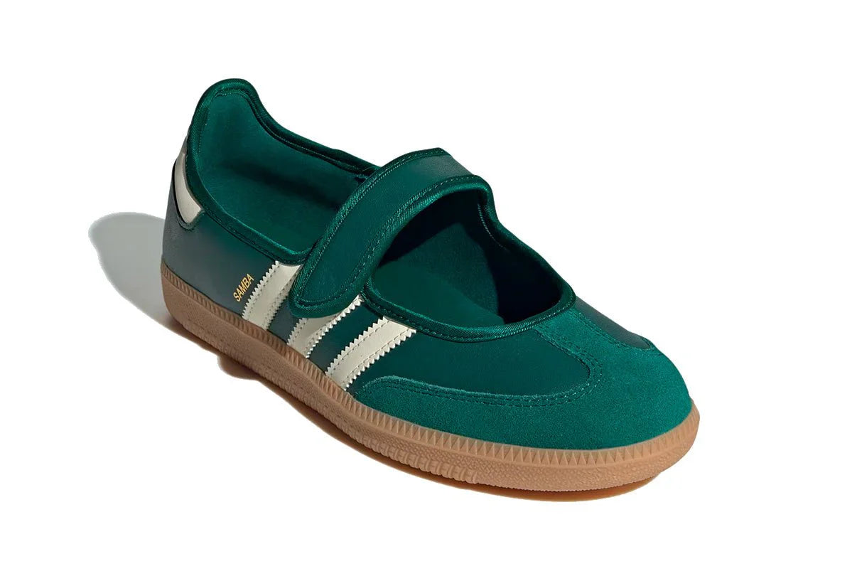 Adidas Samba Jane Green White Gum Verde