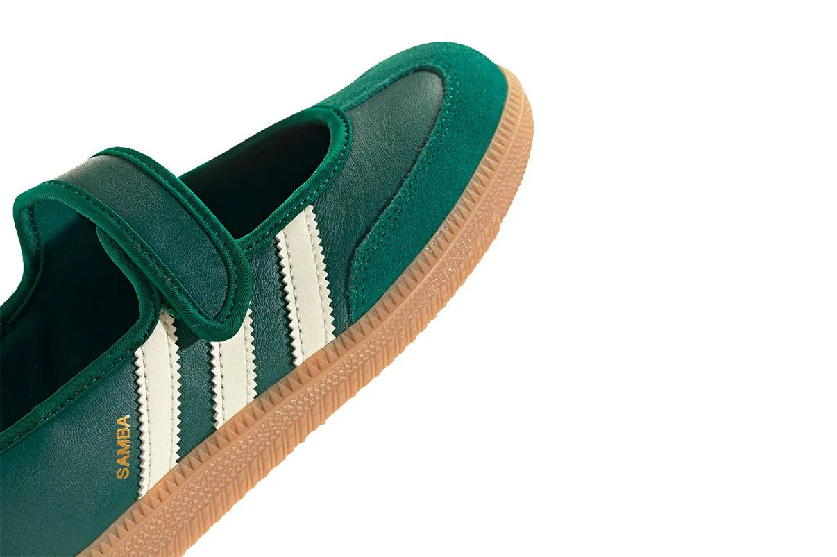 Adidas Samba Jane Green White Gum Verde