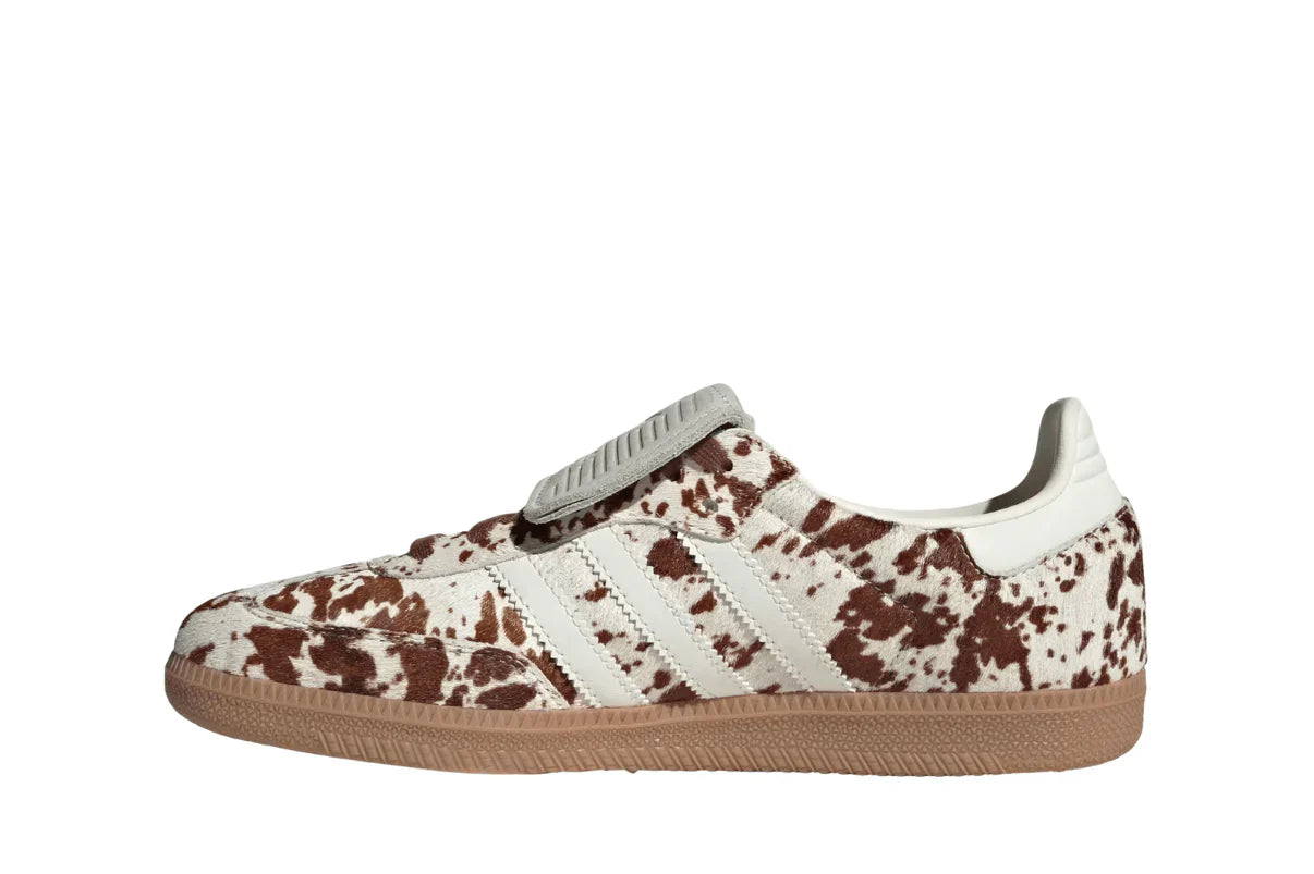 Adidas Samba LT Cow Print Brown White Marrom