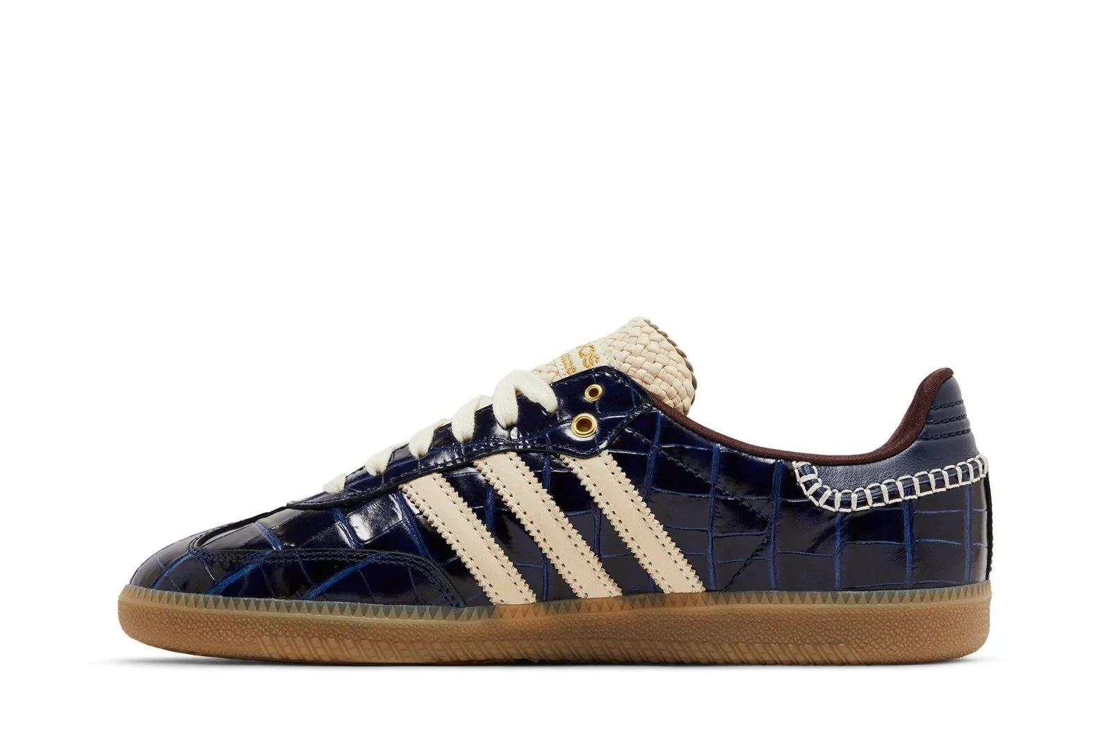 Adidas Samba x Wales Bonner Collegiate Navy Wonder White Azul Marinho