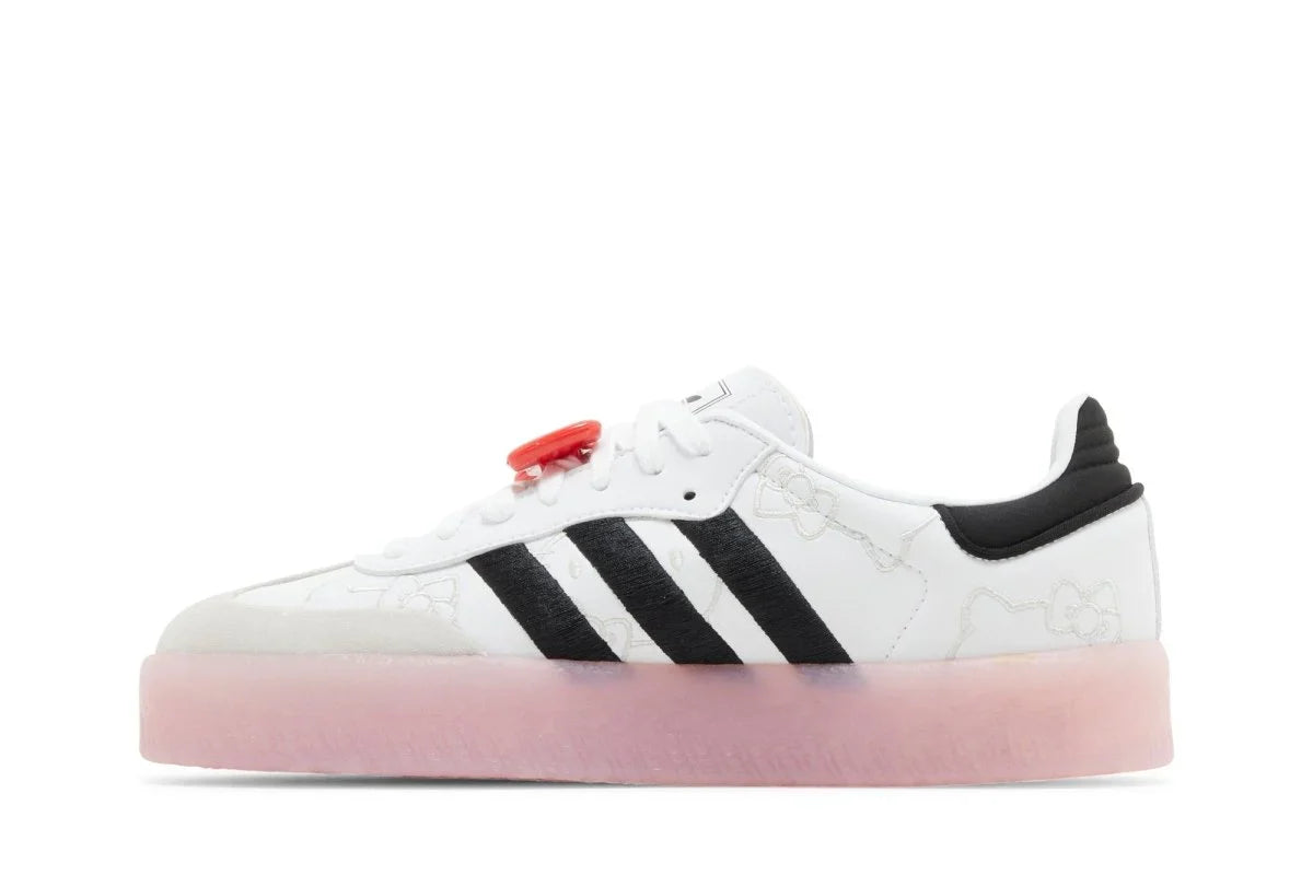 Adidas Sambae x Hello Kitty Cloud White Clear Pink Branco
