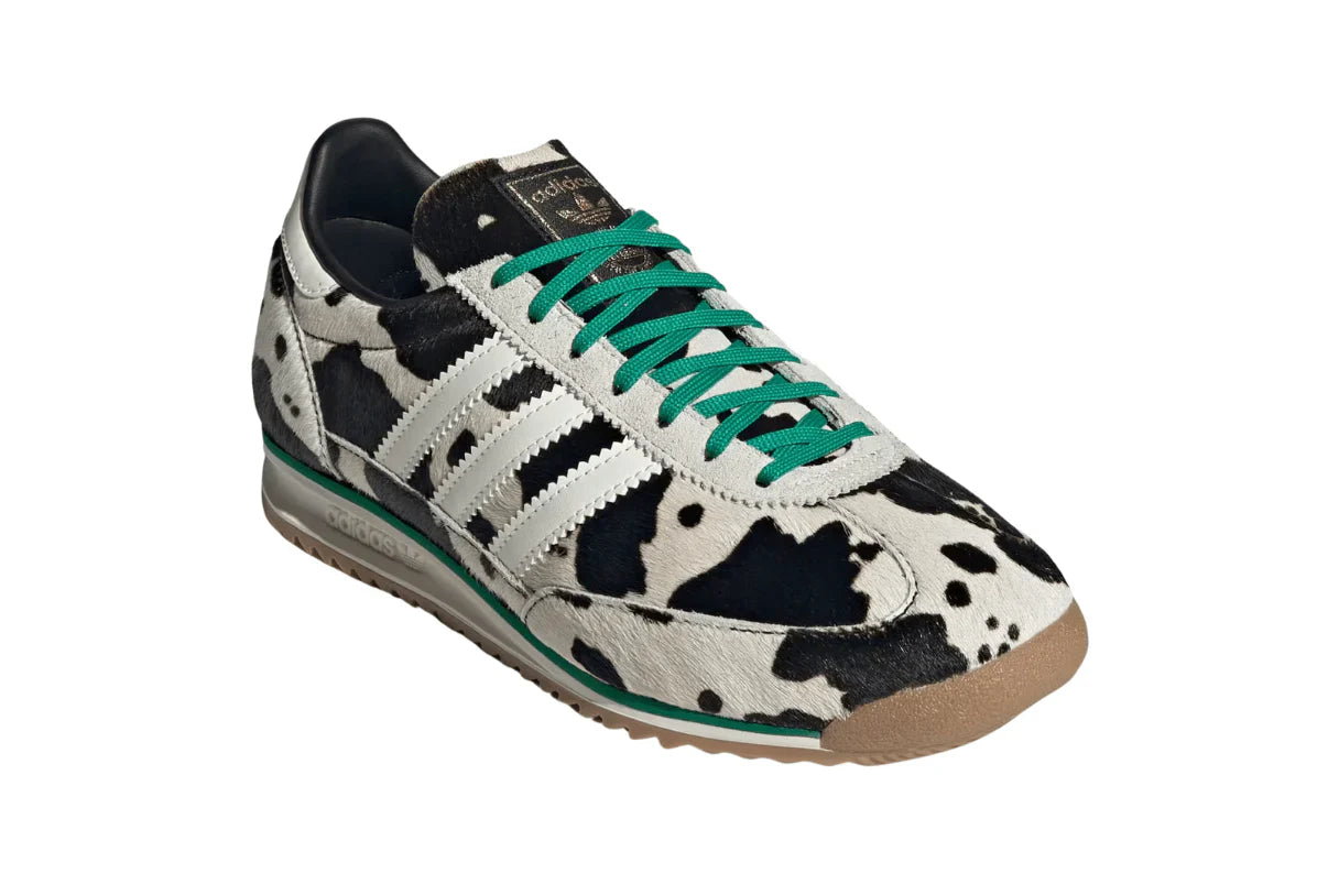 Adidas SL 72 Og Court Green Cow Print Bege