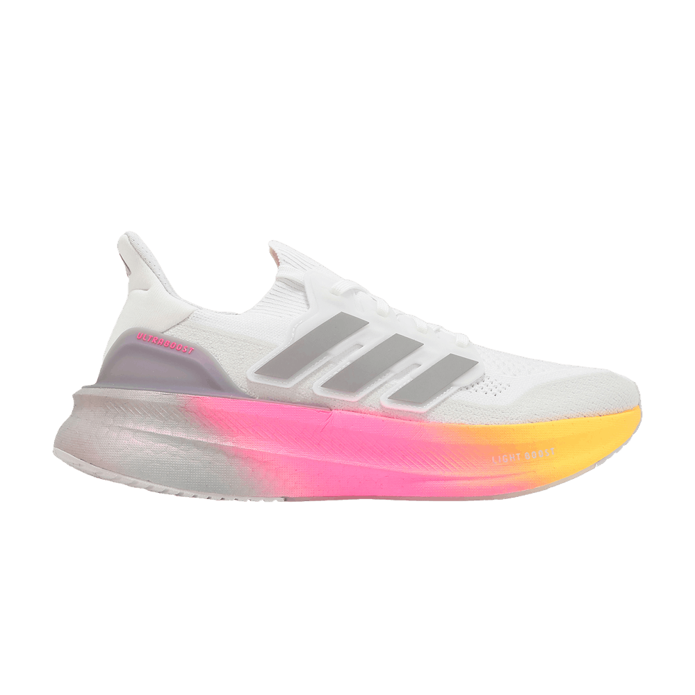 Tênis Adidas UltraBoost 5 'White Lucid Pink' - ID8810