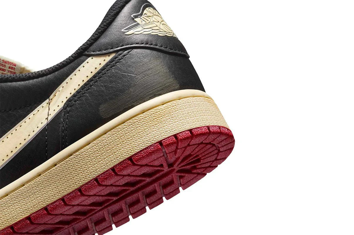 Air Jordan 1 Low OG x Nigel Sylvester Better With Time Preto