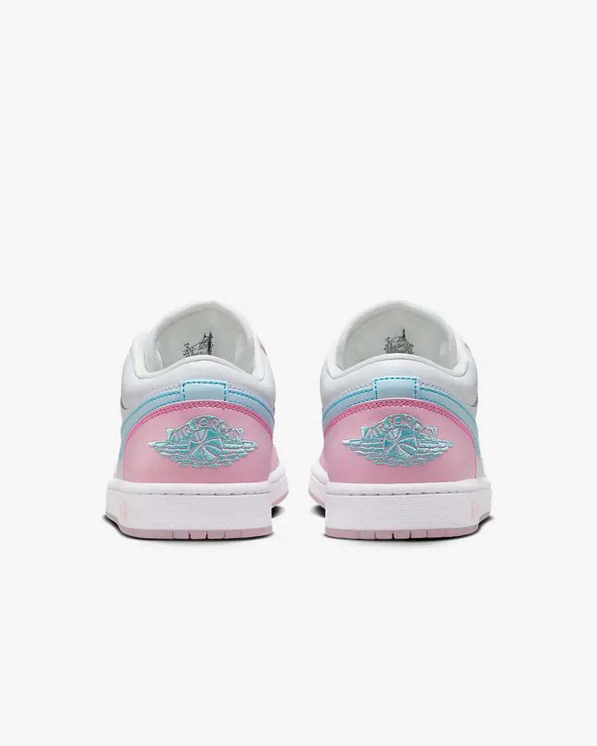 Air Jordan 1 Low Se Paw Print Pink Foam Rosa