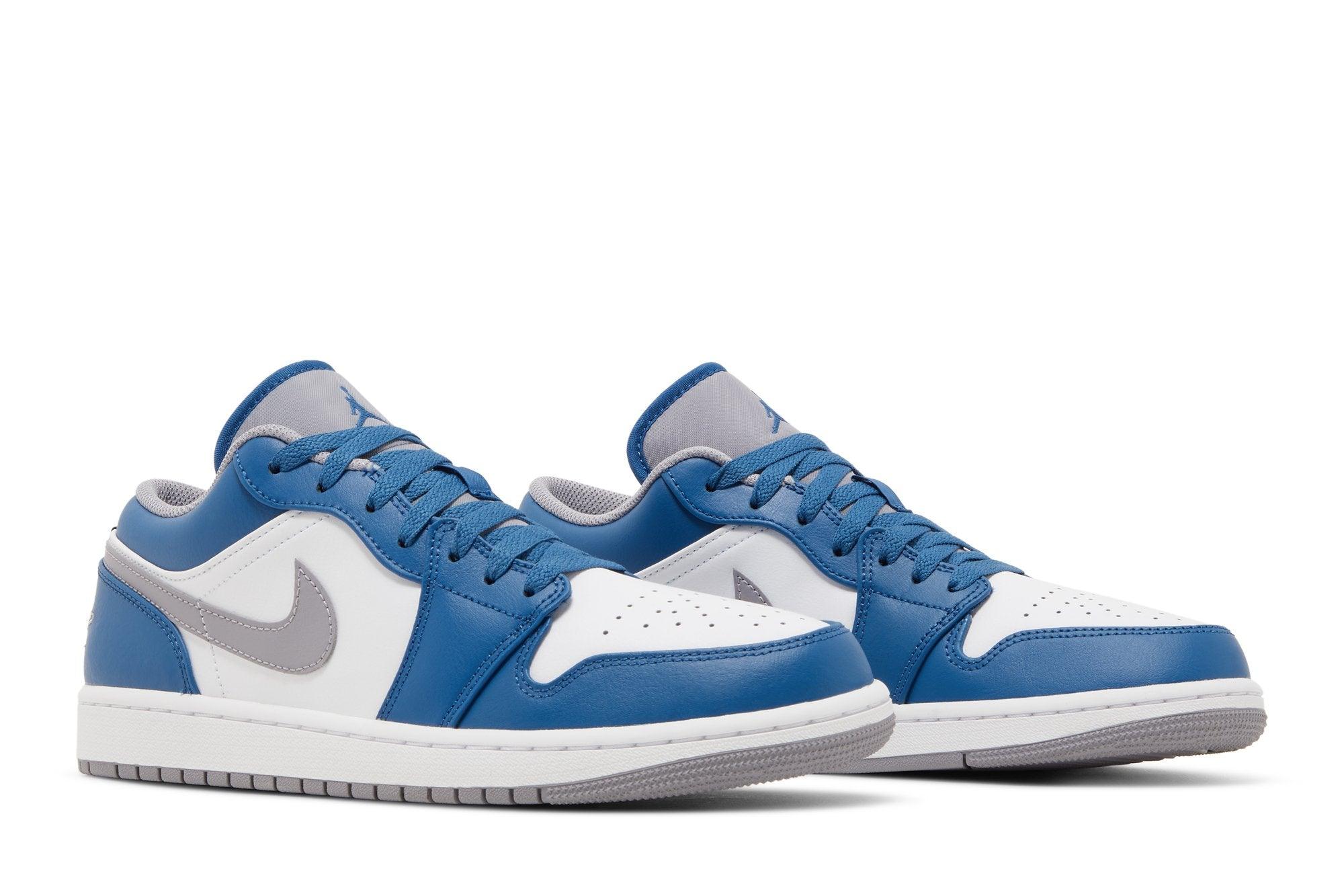 Air Jordan 1 Low True Blue Azul