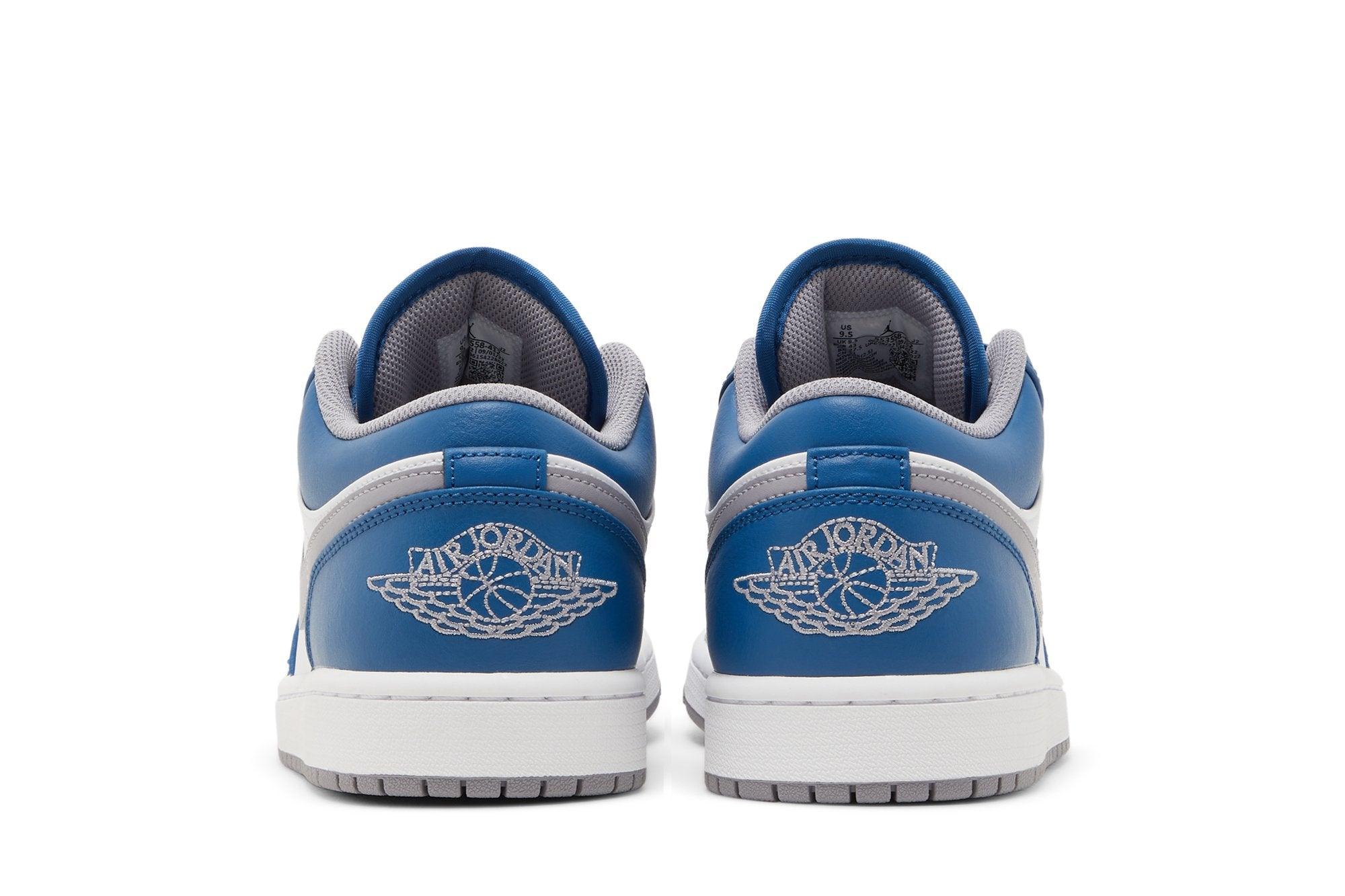 Air Jordan 1 Low True Blue Azul